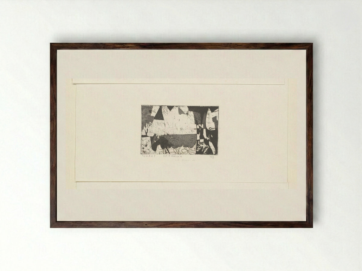 Schaap Veronika - Sipke Huismans - Framed Print Dark Wood