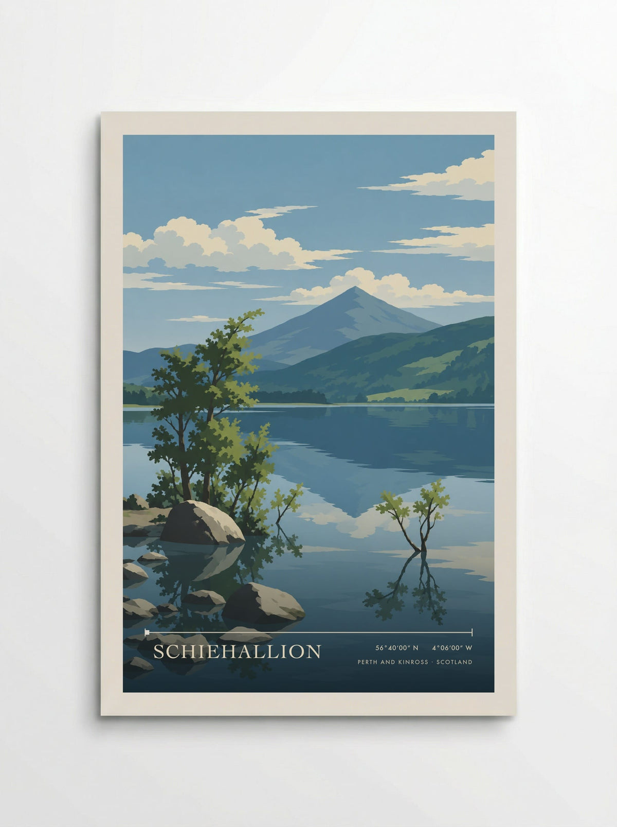 Schiehallion, Perth and Kinross | Travel Poster - Poster