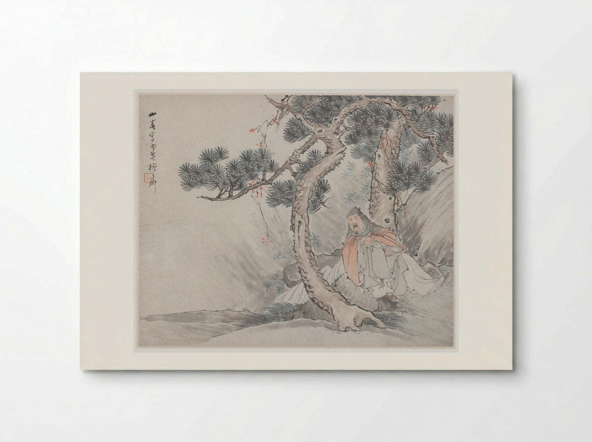 Scholar in Landscape - Sha Fu - Poster