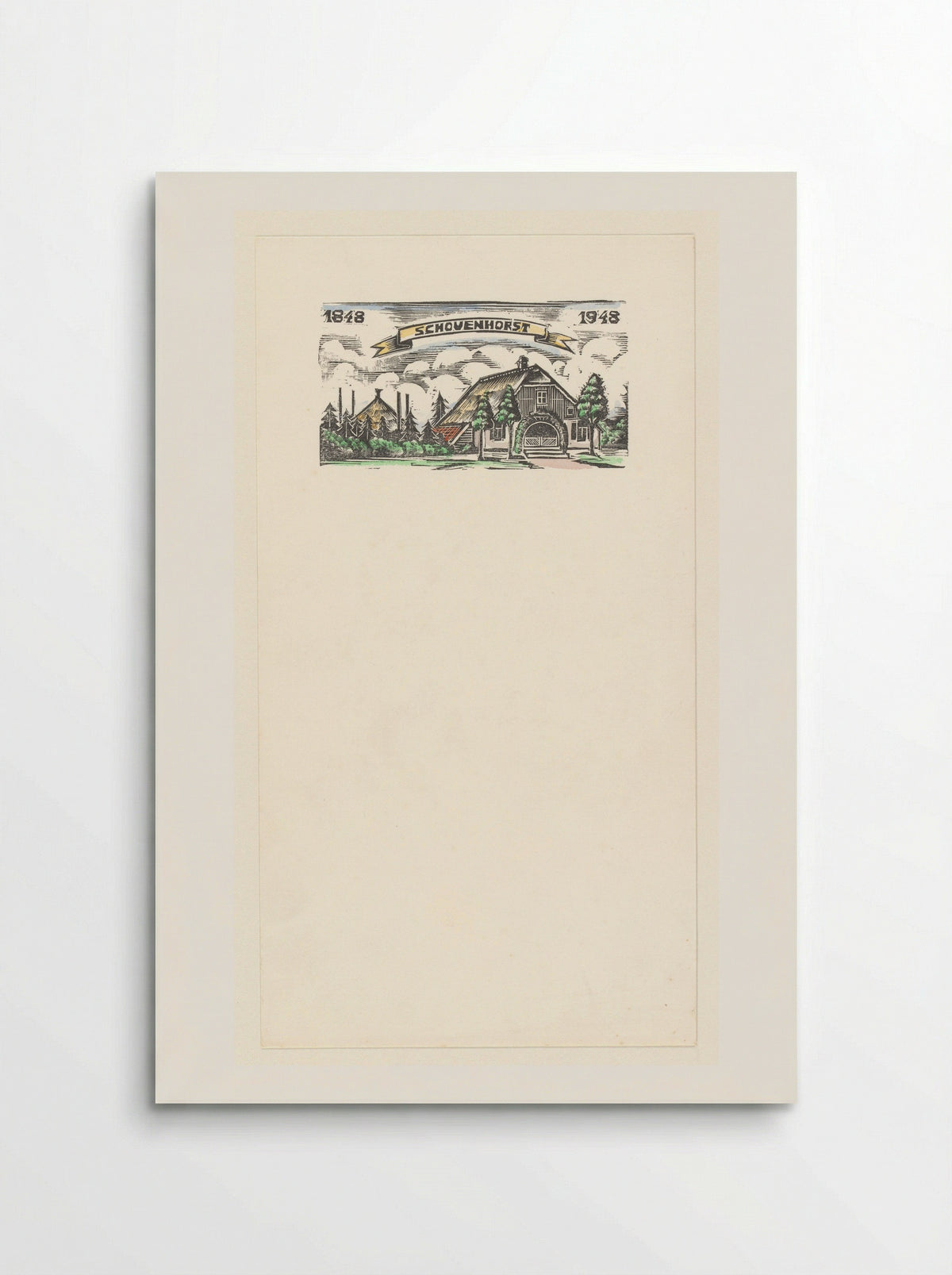 Schovenhorst (Commemorative Illustration) - Jo Bezaan - Poster