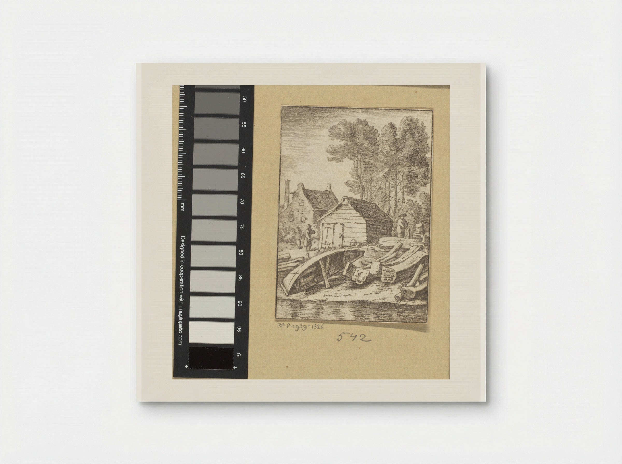 Schuitenmakerswerf - Cornelis Ploos van Amstel - Poster