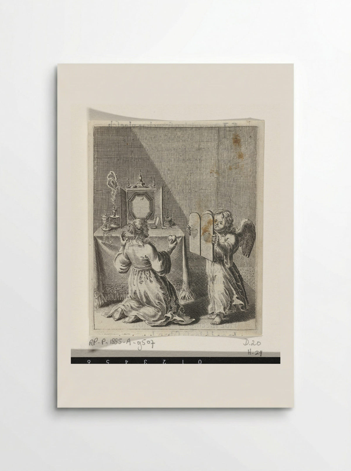 Schuldbelijdenis voor ijdelheid en hovaardij - Pieter Nolpe - Poster