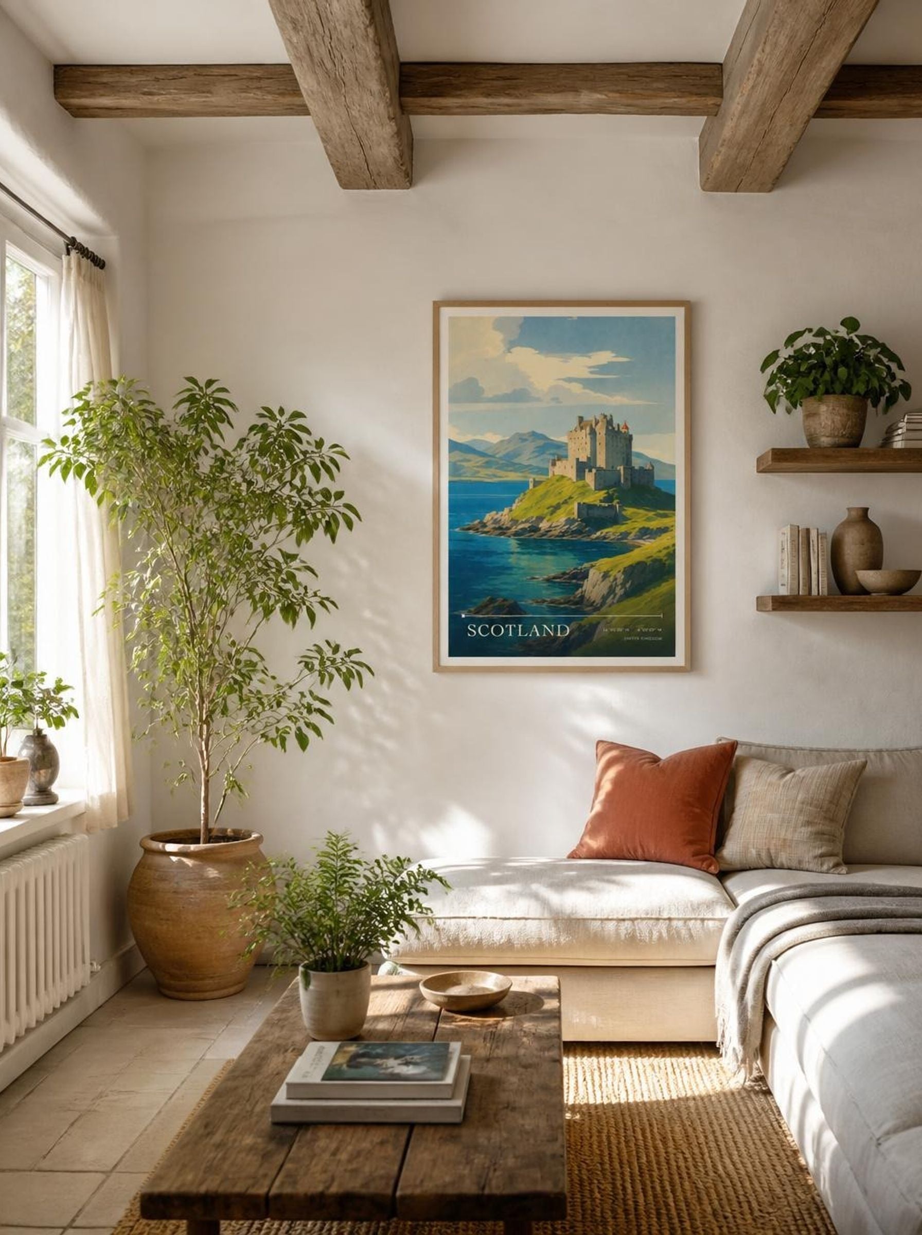 Scotland United Kingdom Travel Poster - Lifestyle
