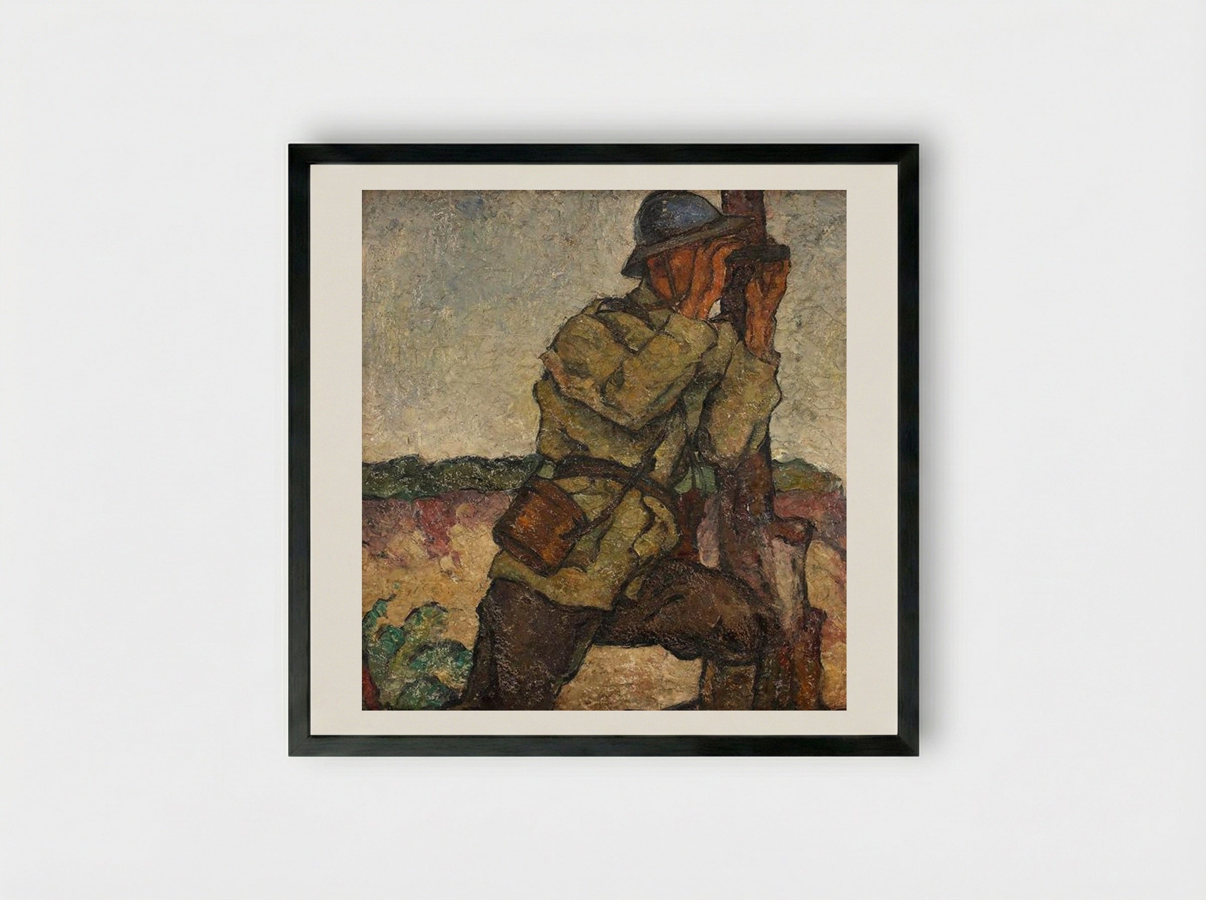 Scout - Ion Theodorescu-Sion - Framed Print Black