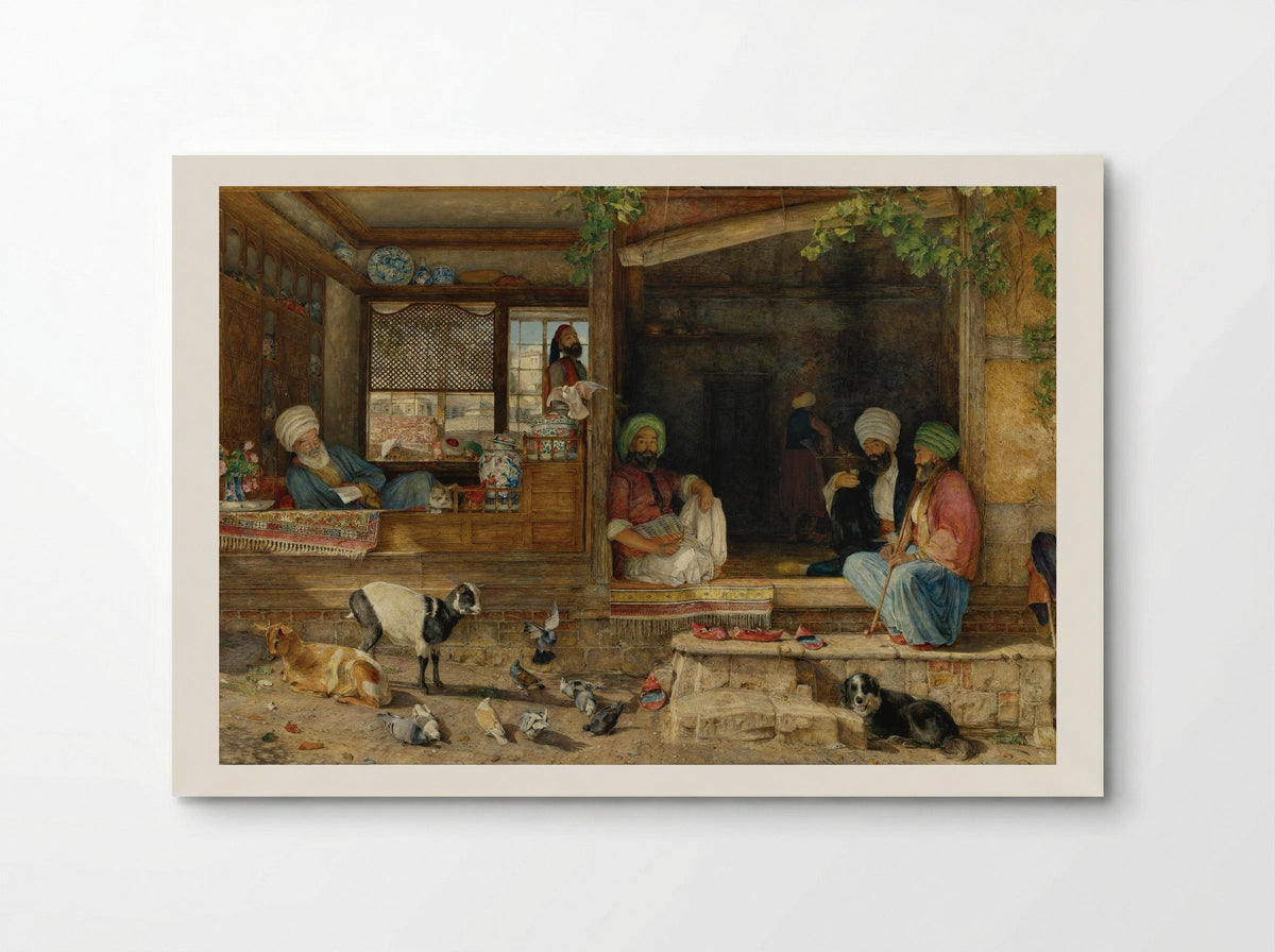 Scutari - John Frederick Lewis - Poster