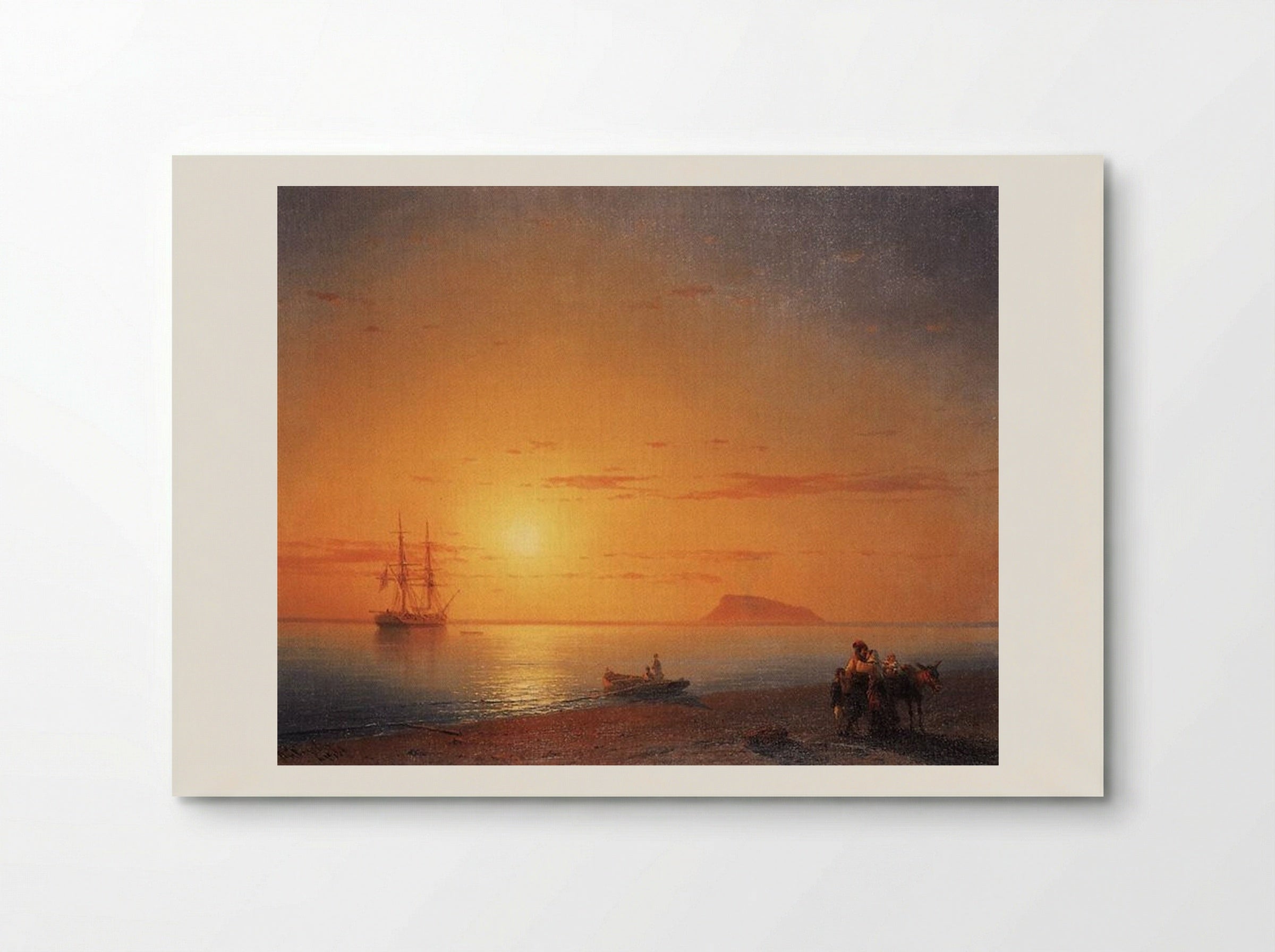 Sea Coast. Farewell - Ivan Aivazovsky - Poster