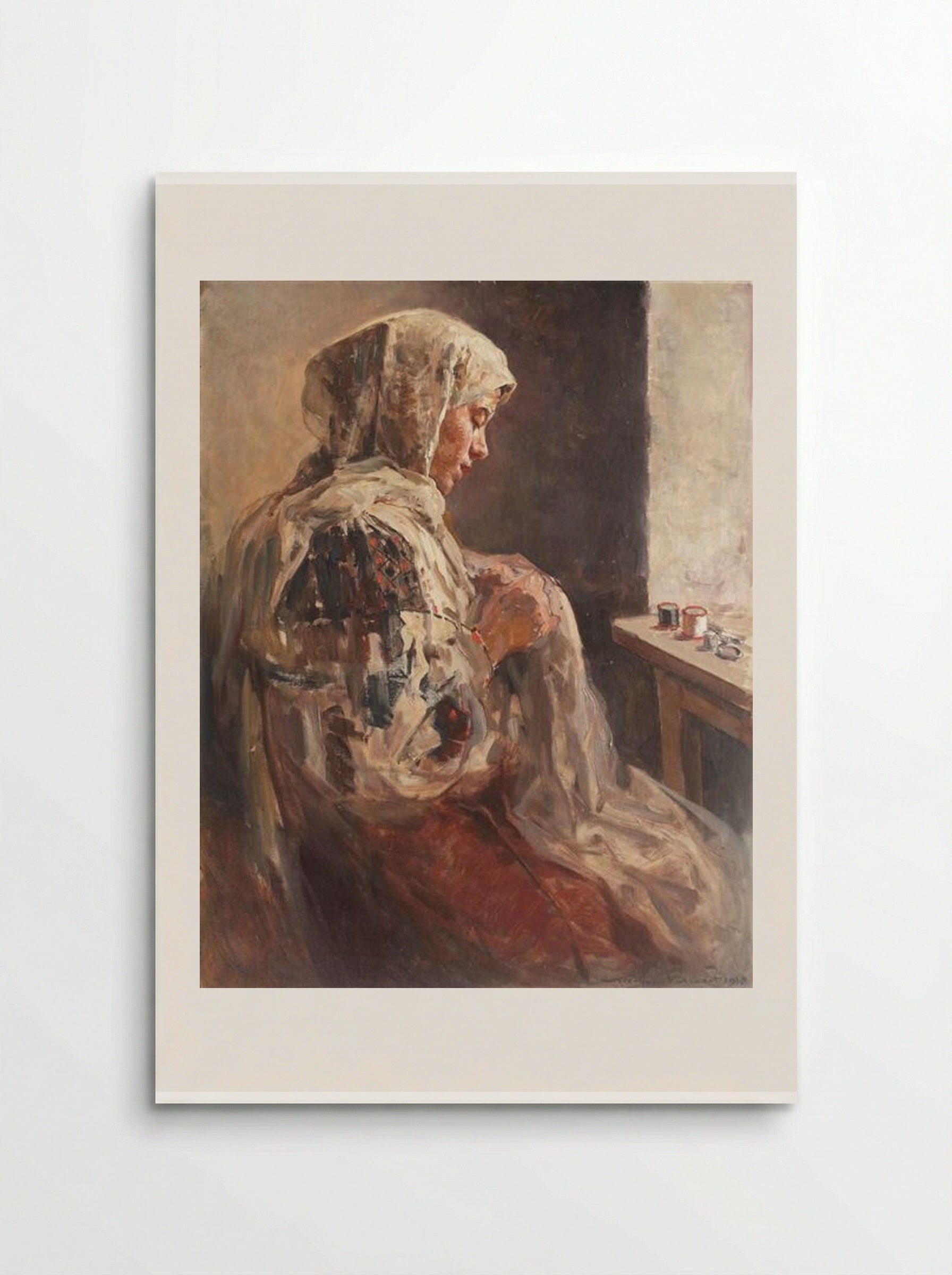 Seaming Wench - Nicolae Vermont - Poster