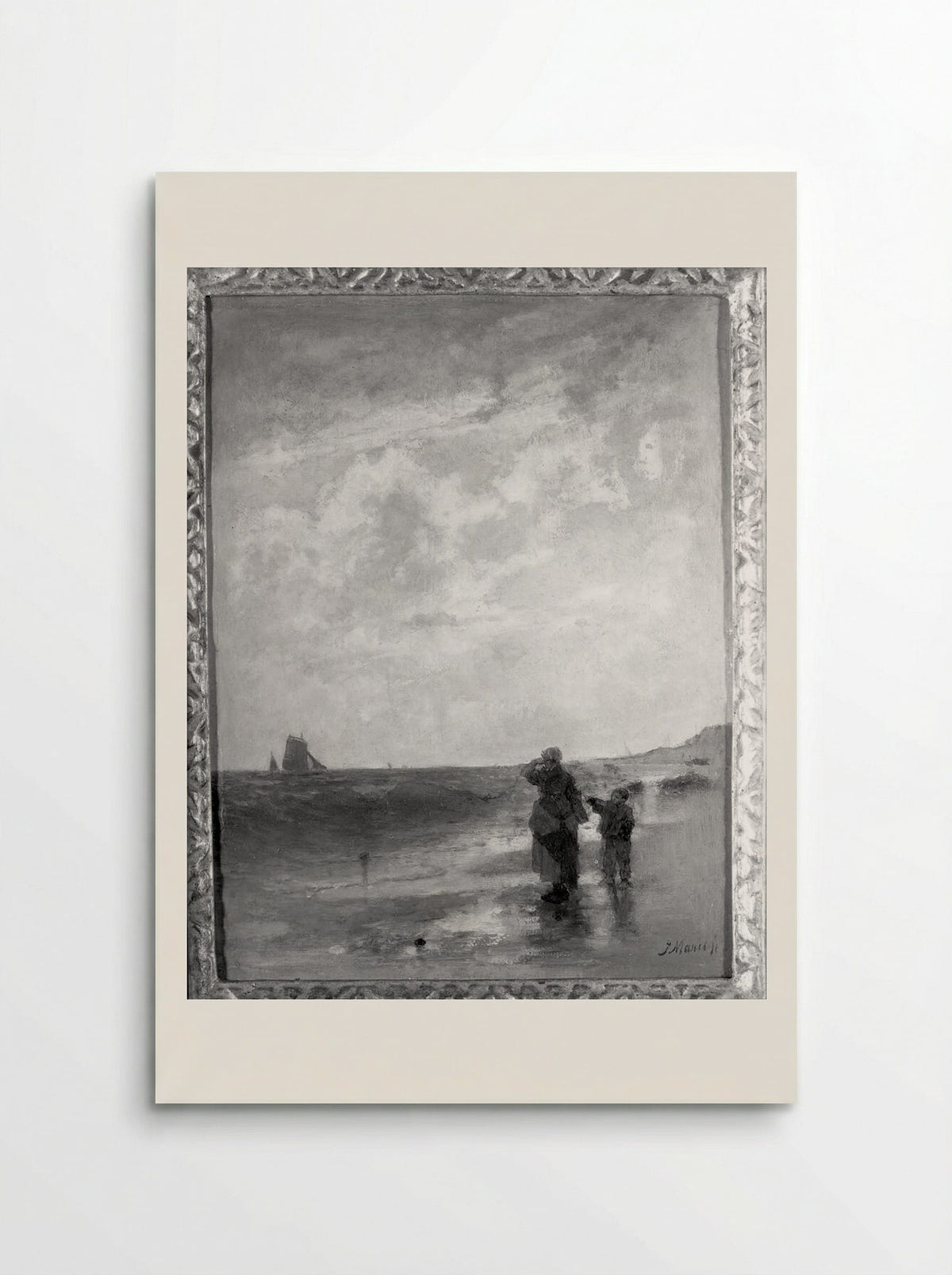 Seascape - Jacob Maris - Poster
