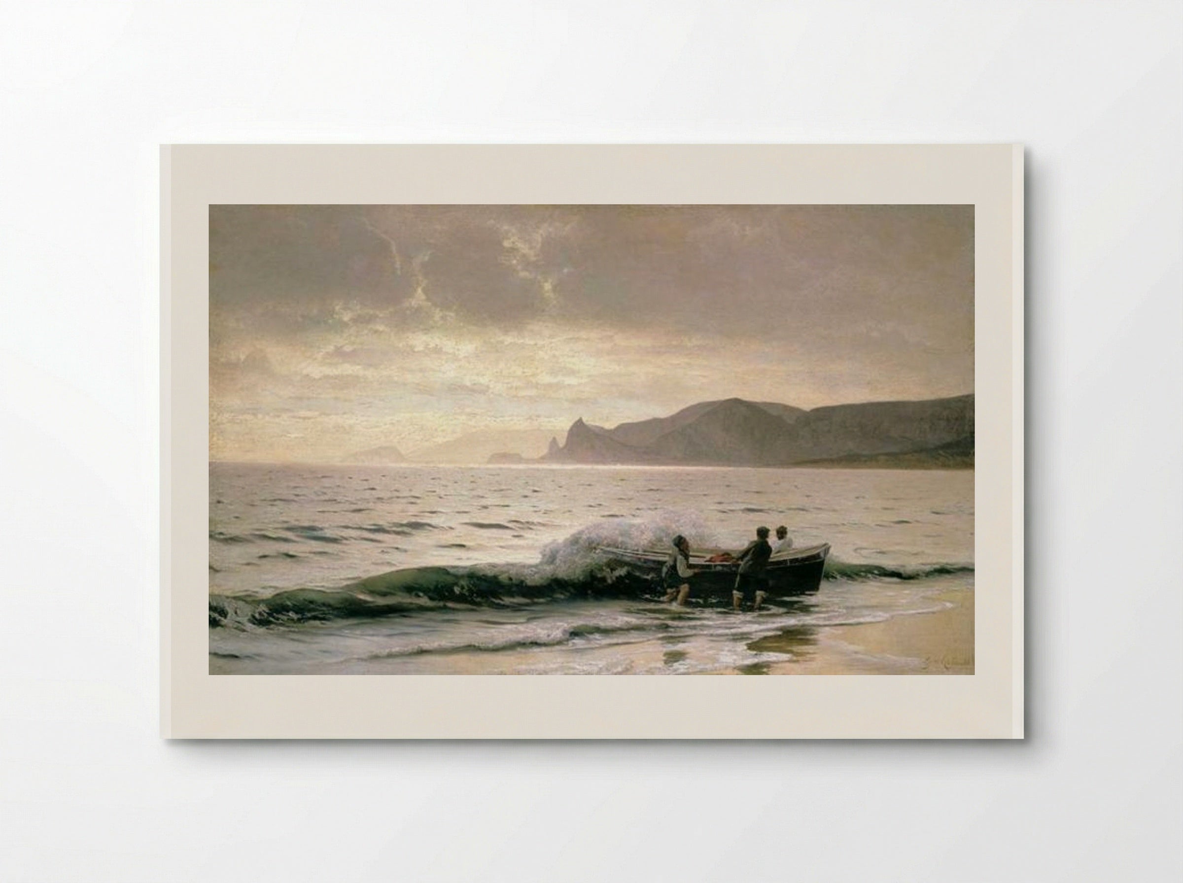 Seashore near Sudak - Volodymyr Orlovsky - Poster