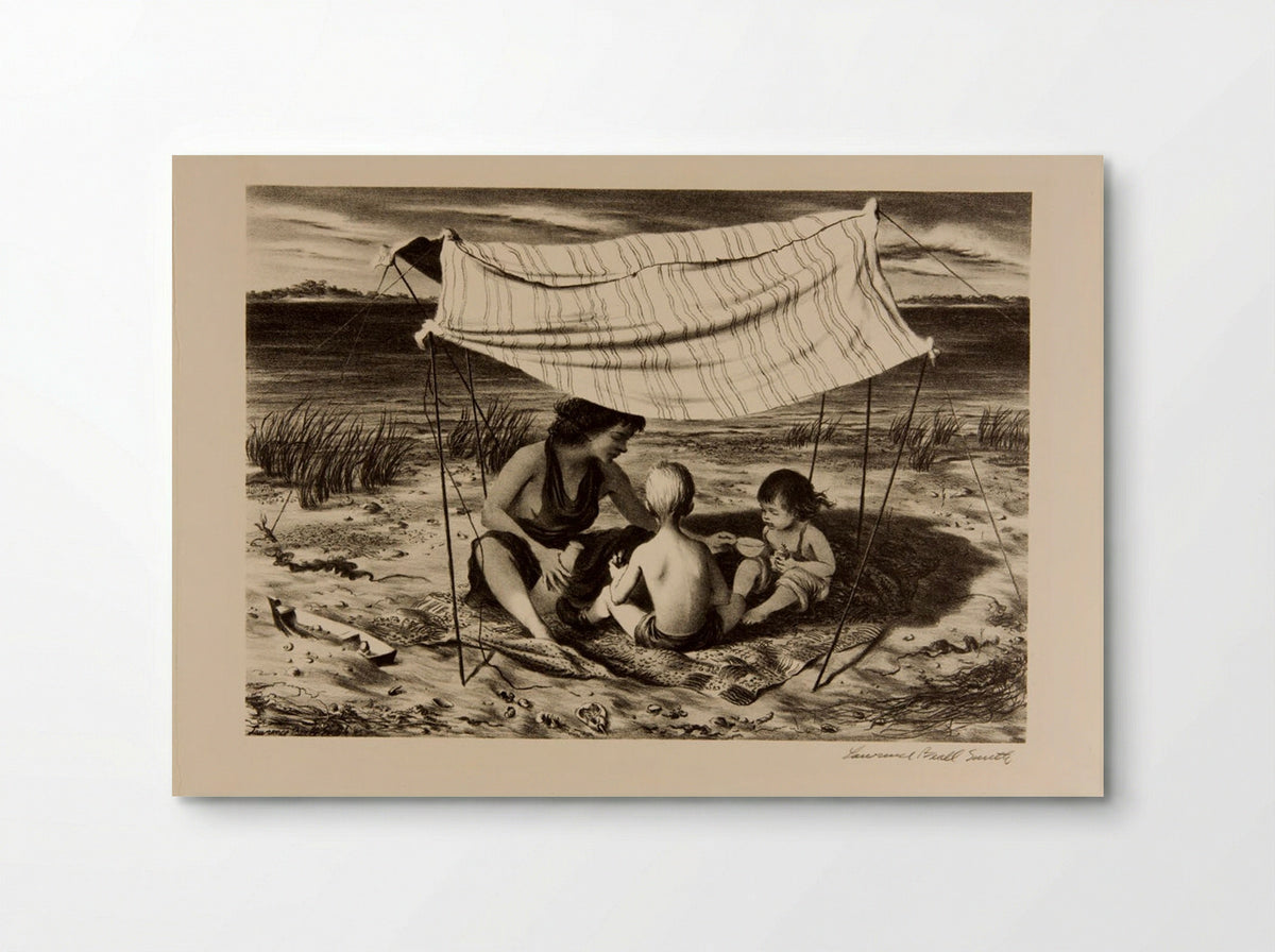 Seaside Nomads - Lawrence Beall Smith - Poster