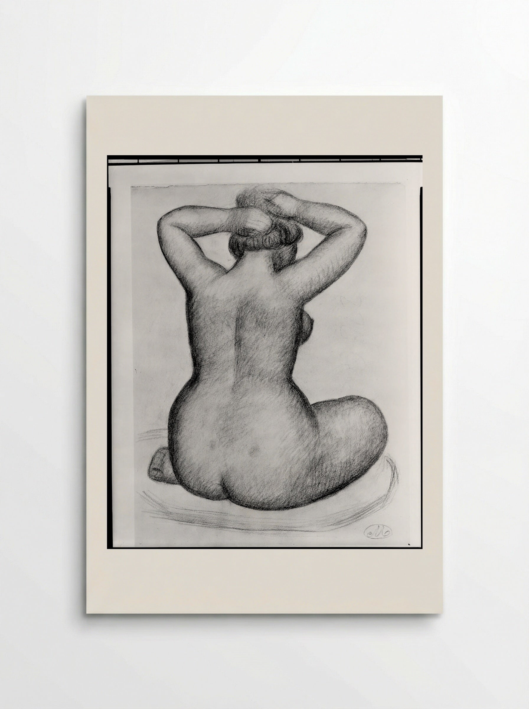 Seated Female Nude - Aristide Maillol - Poster