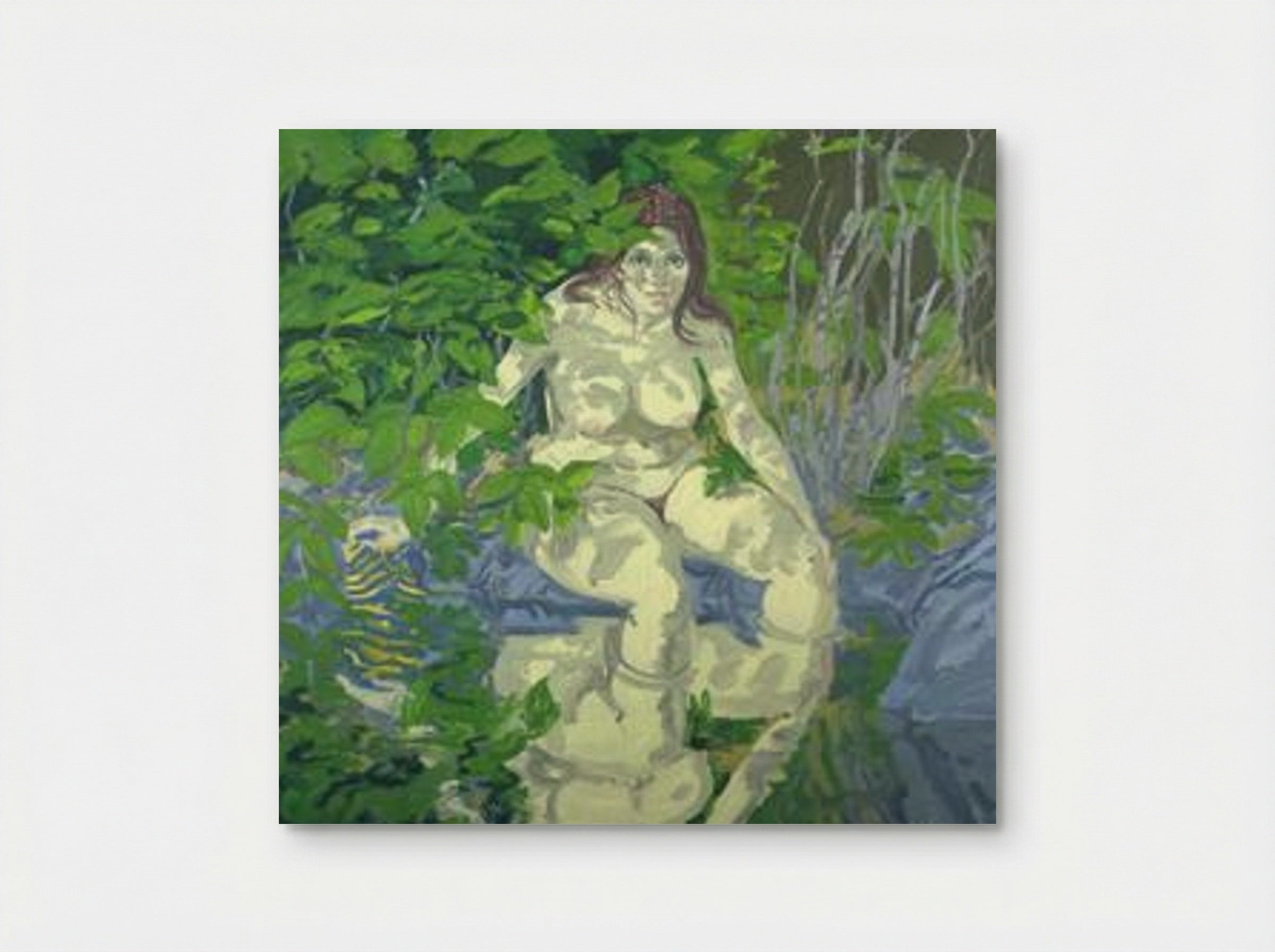 Seated Figure (Claudia) - Neil Welliver - Poster