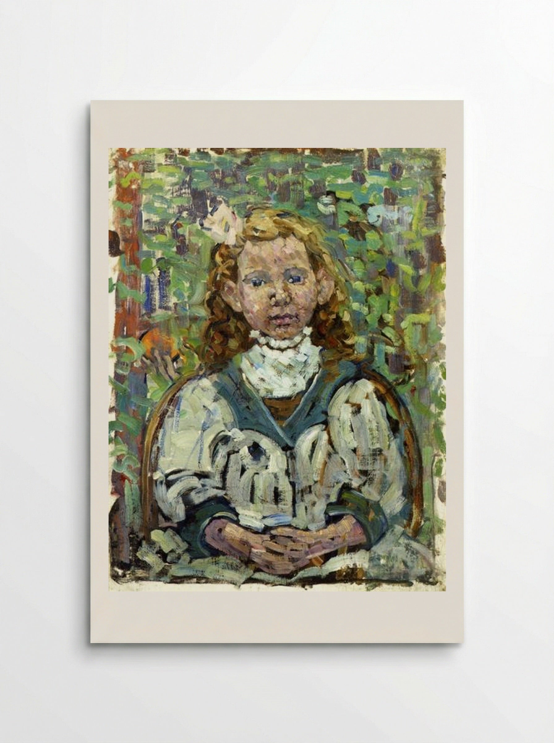 Seated Girl - Maurice Prendergast - Poster