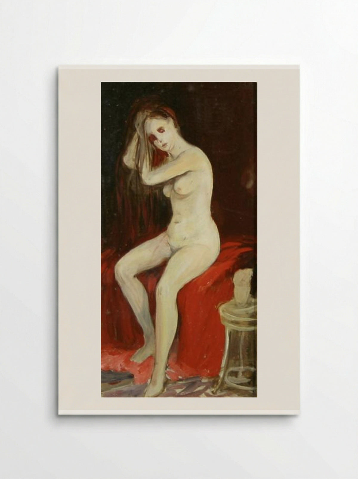 Seated Nude - George Luks - Poster