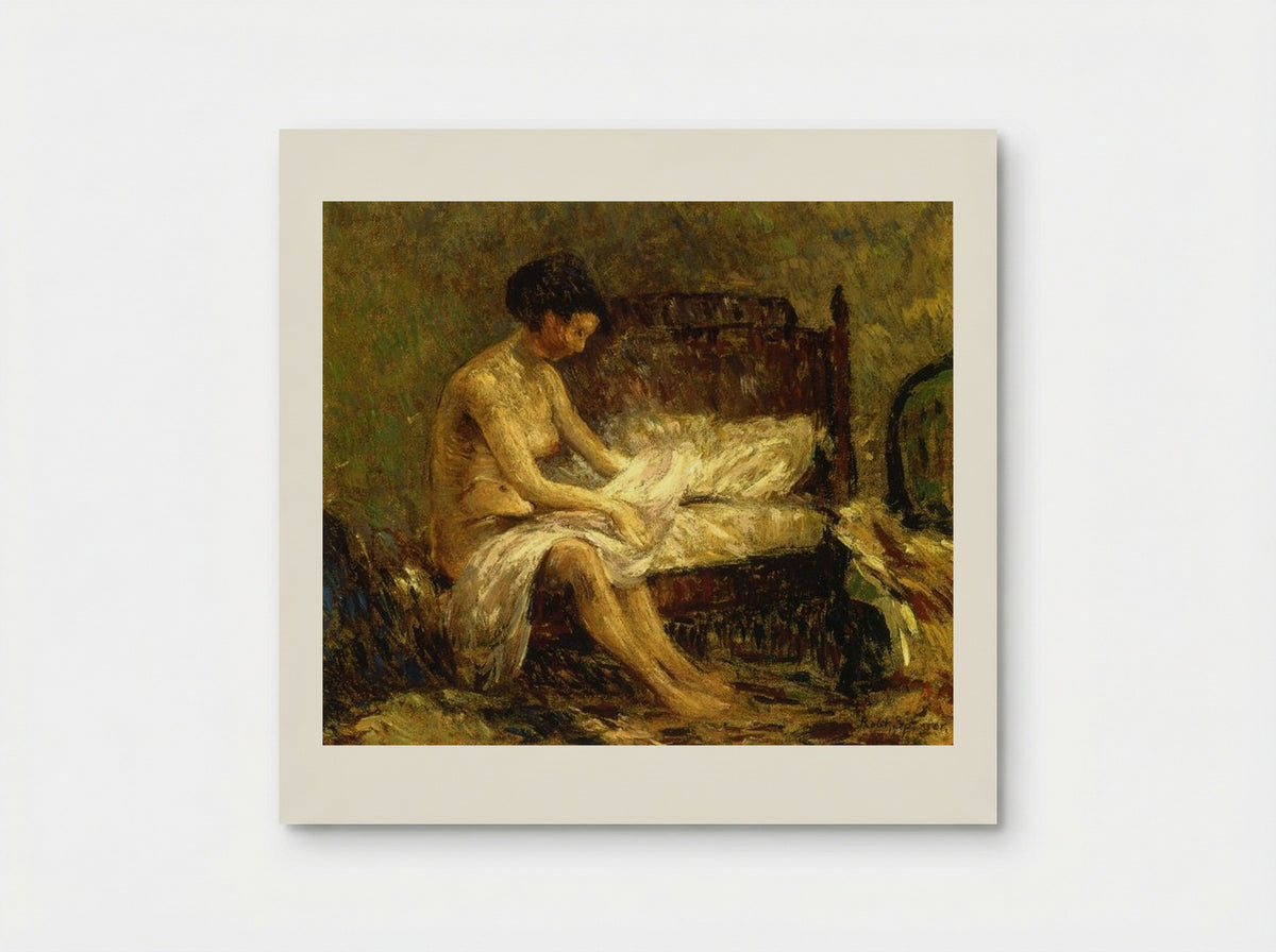 Seated Nude - Robert Spencer - Poster