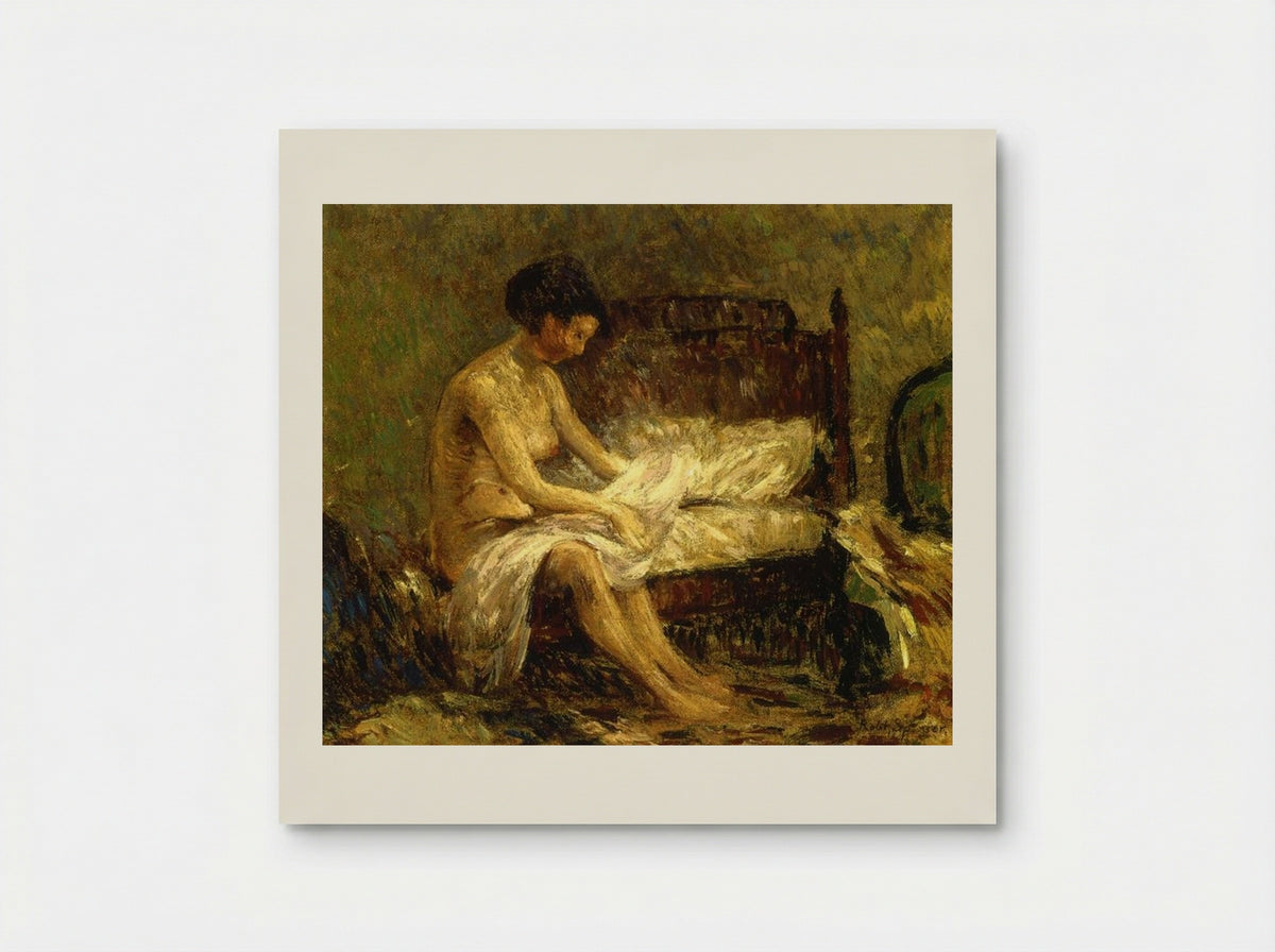 Seated Nude - Robert Spencer - Poster