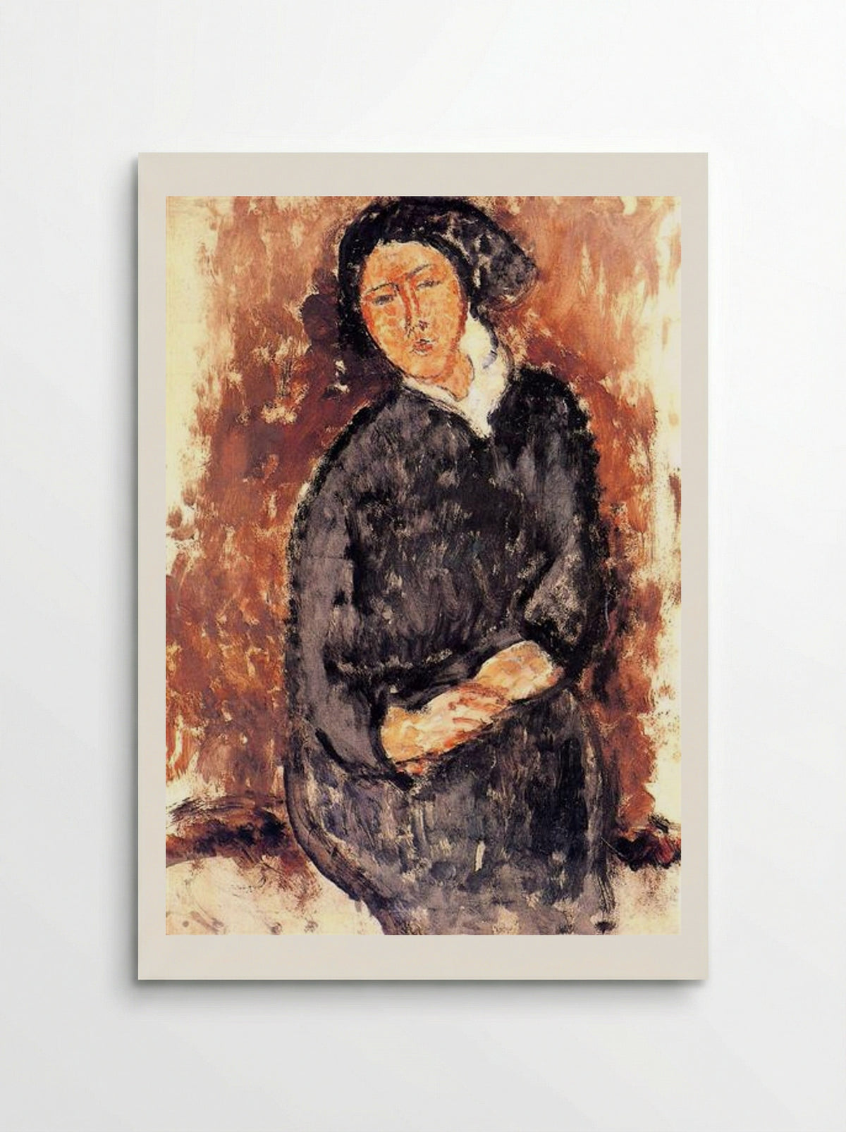 Seated Woman - Amedeo Modigliani - Poster