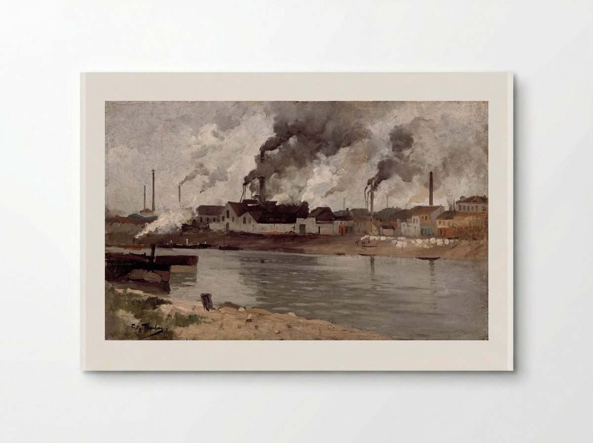 Seine - Frits Thaulow - Poster