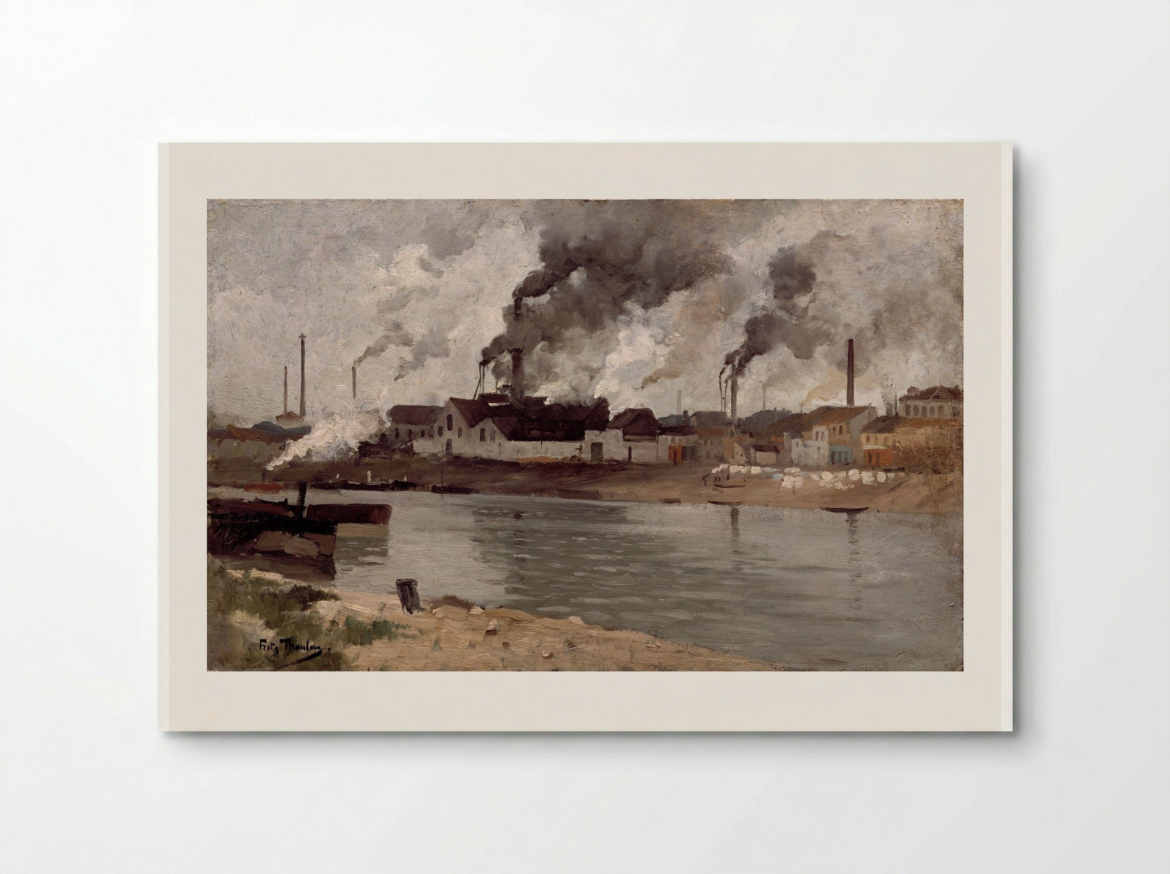Seine - Frits Thaulow - Poster