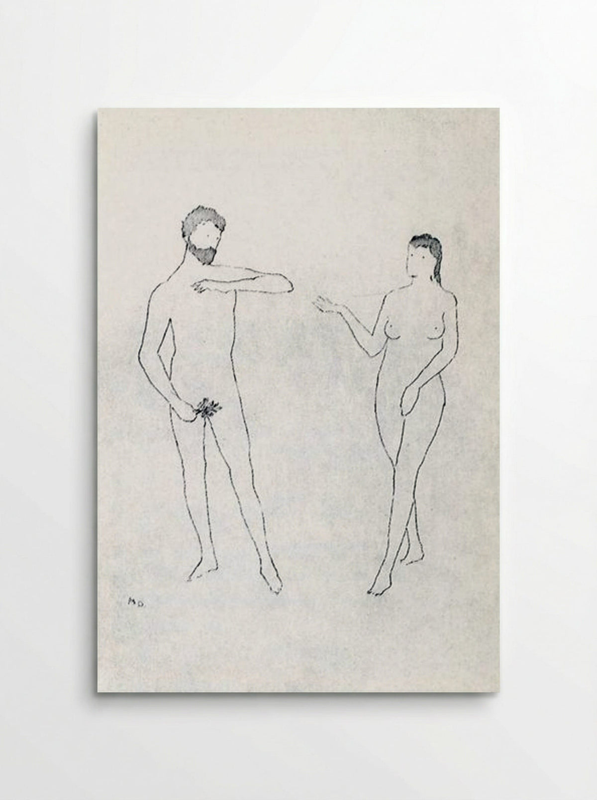 Selected Details after Cranach - Marcel Duchamp - Poster