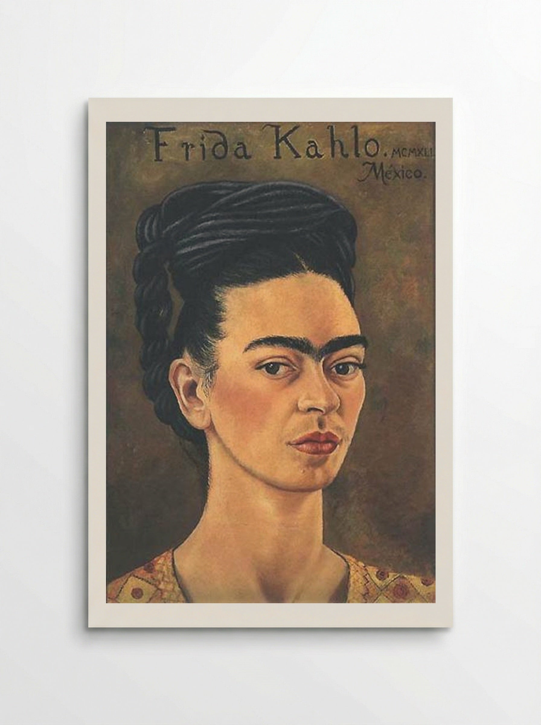 Self-Portrait (1941) - Frida Kahlo - Poster
