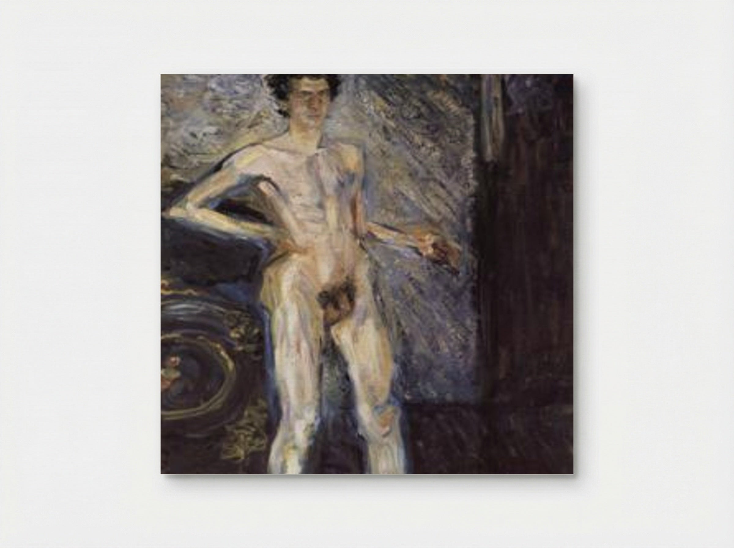 Self-Portrait (Nude) - Richard Gerstl - Poster