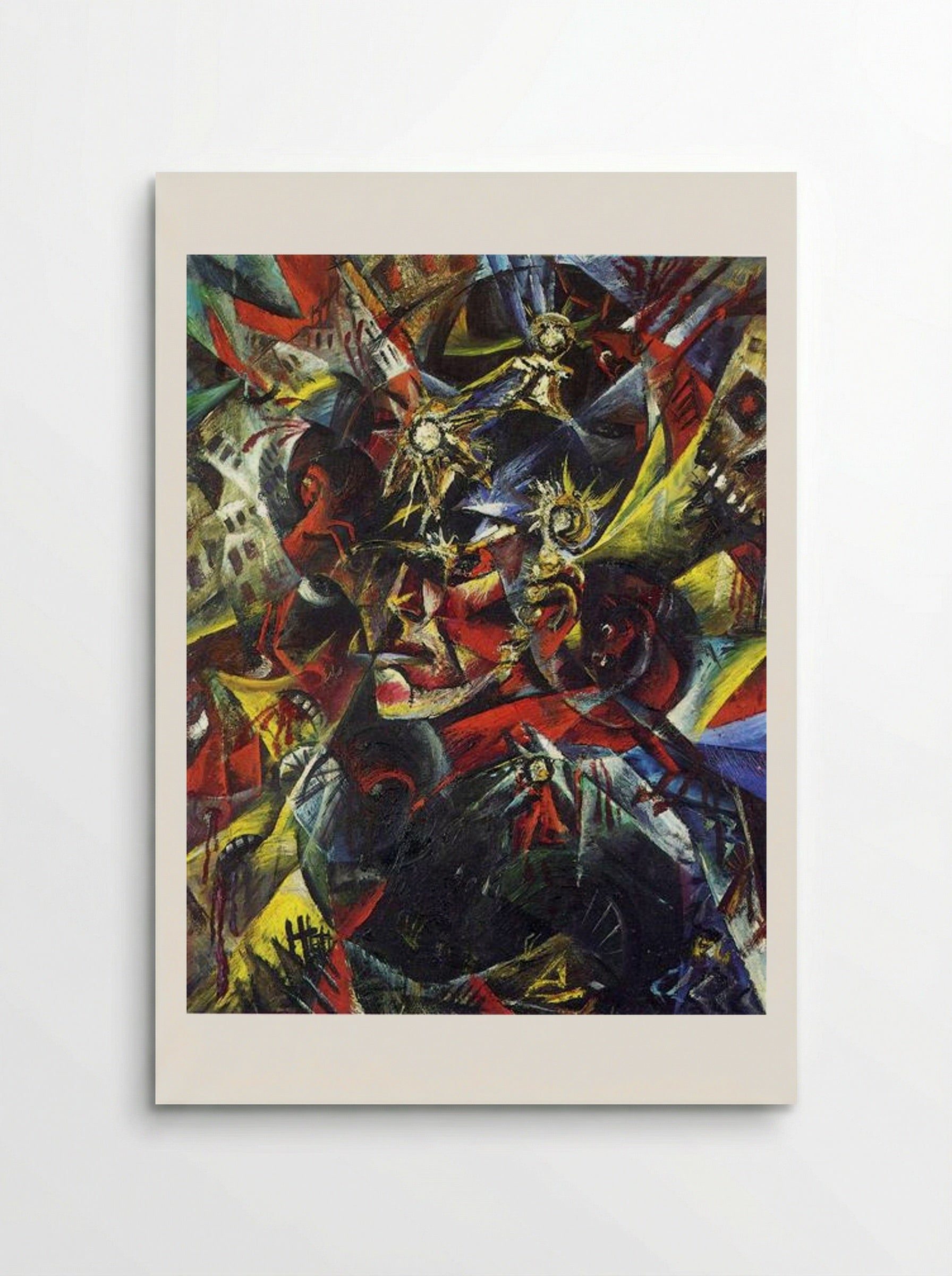 Self-Portrait as Mars - Otto Dix - Poster