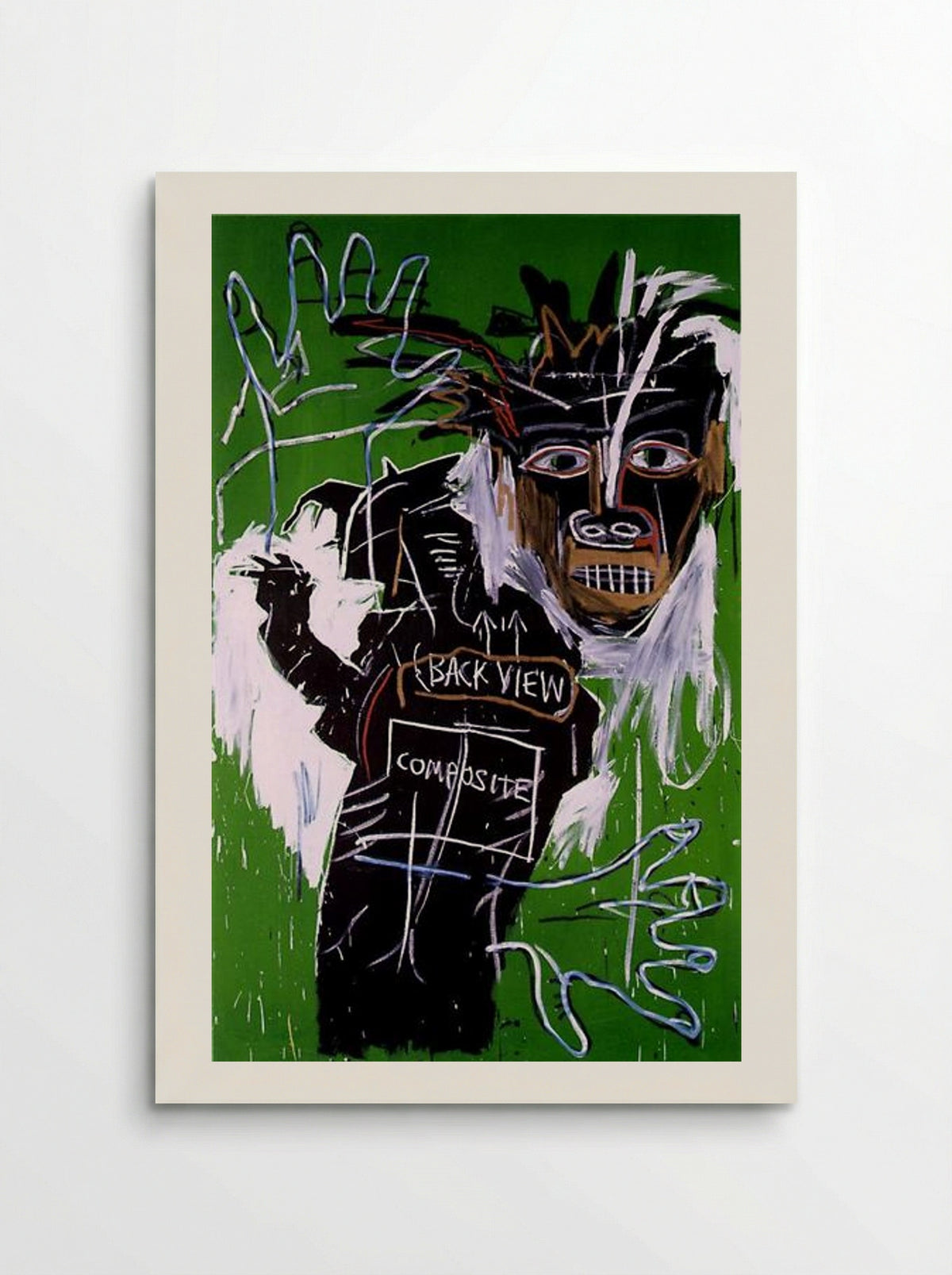 Self-Portrait as a Heel, Part Two - Jean-Michel Basquiat - Poster