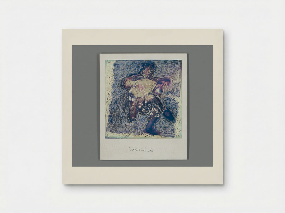 Self-Portrait as a Lute Player - Aat Veldhoen - Poster