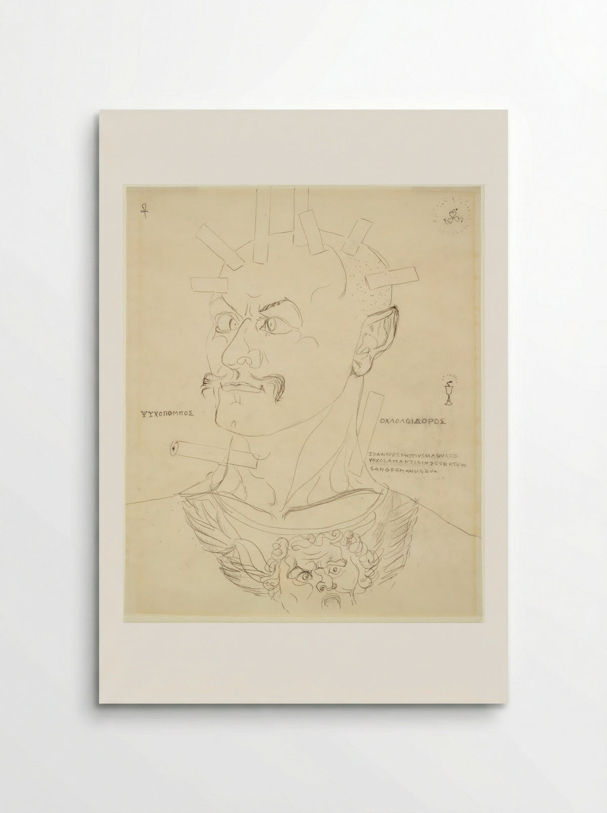 Self-Portrait as a Warrior - John D. Graham - Poster