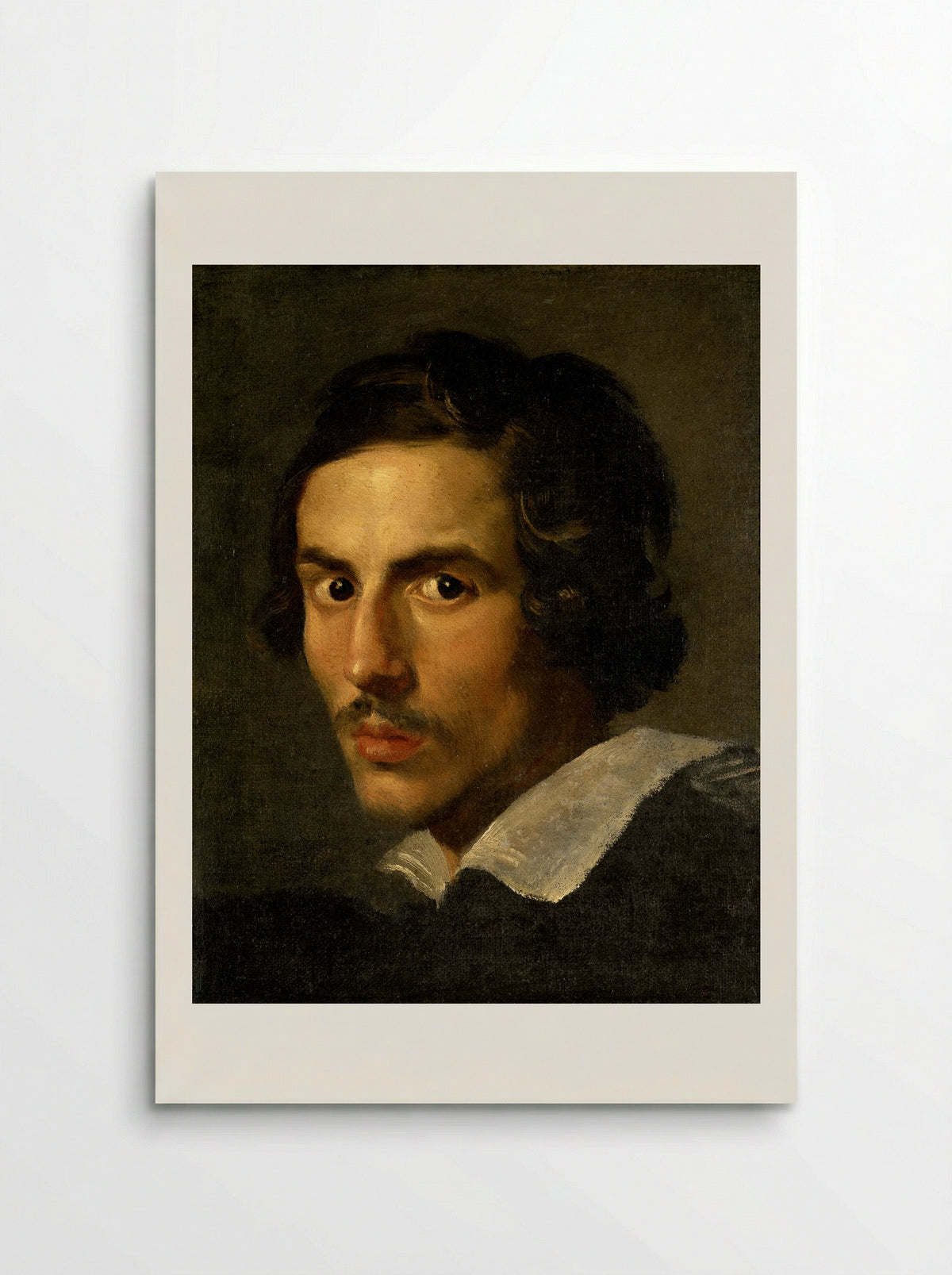 Self-Portrait as a Young Man - Gian Lorenzo Bernini - Poster