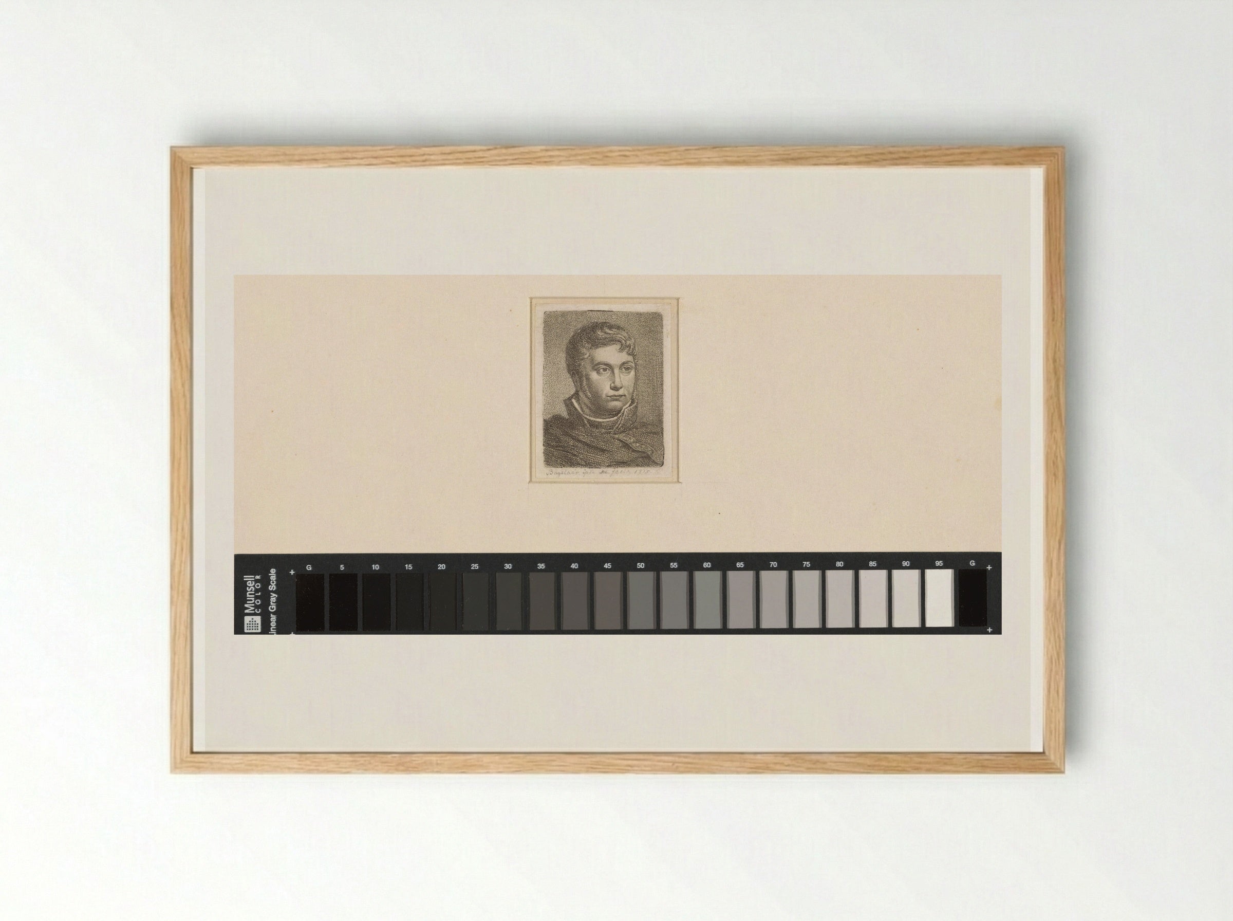 Self-Portrait as an Officer - Ernst Willem Jan Bagelaar - Framed Print Wood