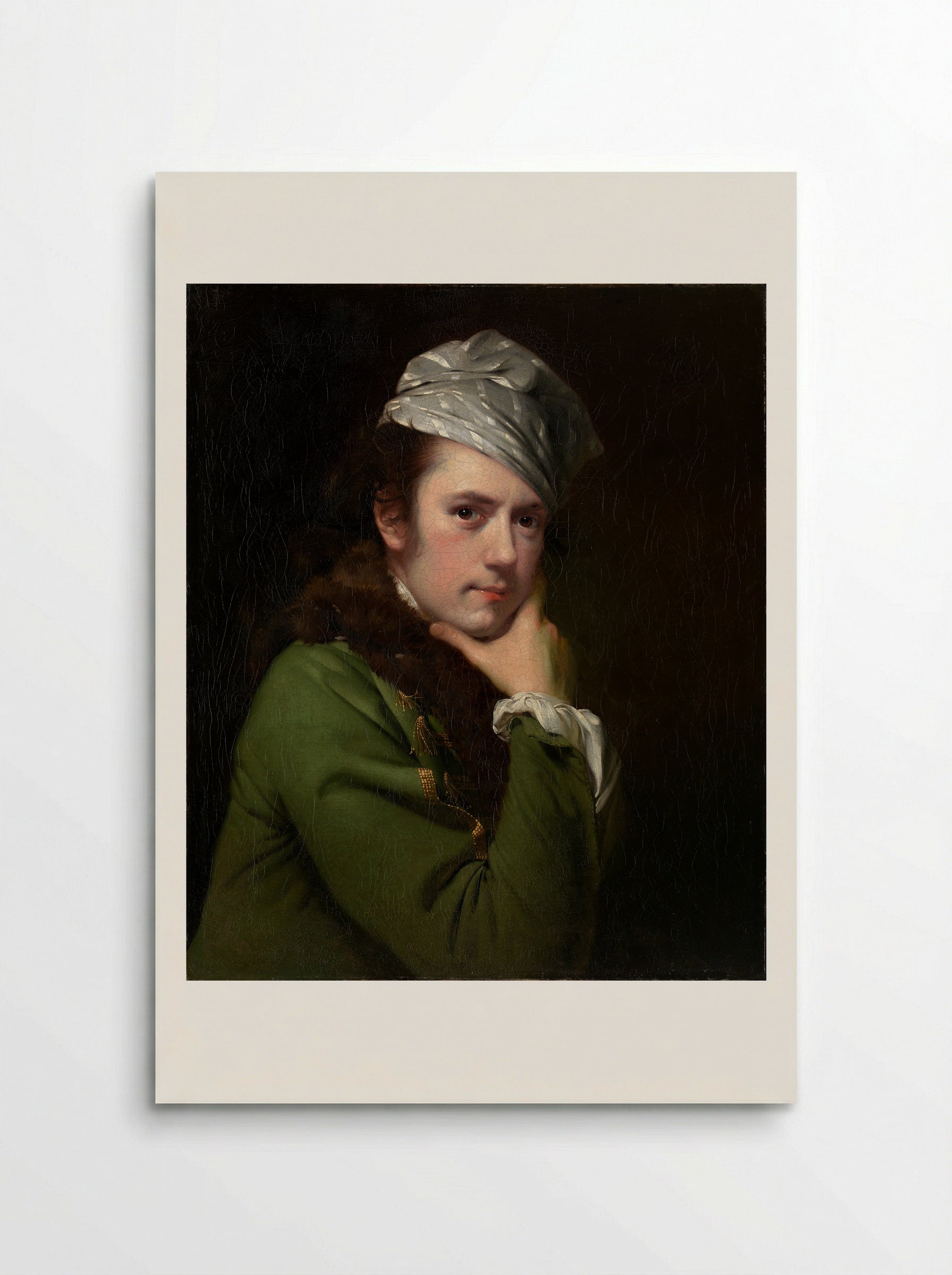 Self-Portrait at the Age of about Twenty - Joseph Wright of Derby - Poster