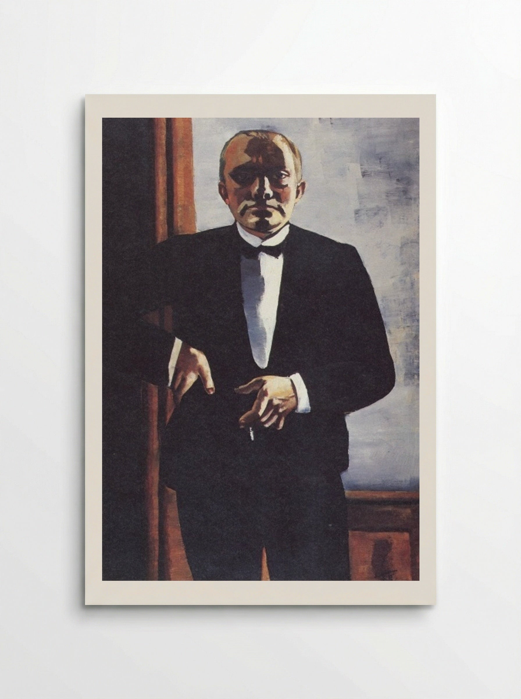 Self-Portrait in Tuxedo - Max Beckmann - Poster