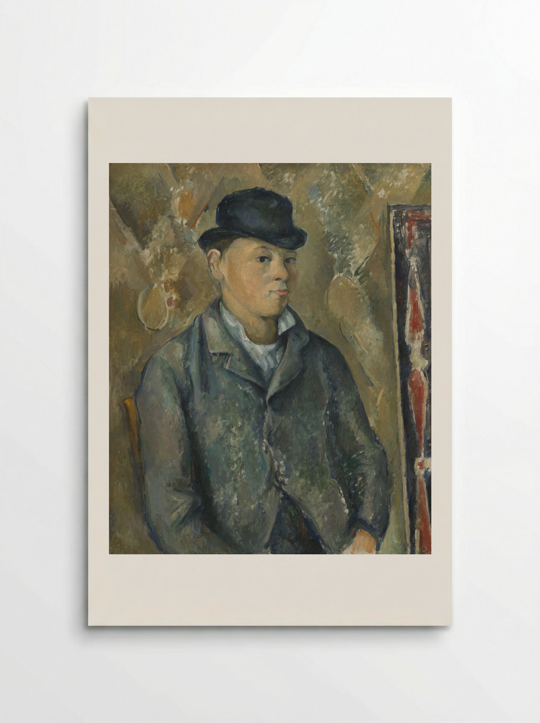 Self-Portrait in a Bowler Hat - Paul Cézanne - Poster