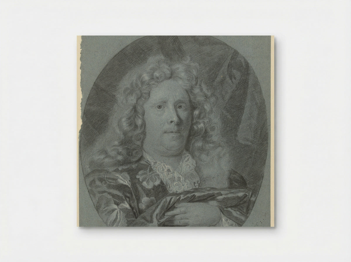 Self-Portrait in an Oval - Arnold Boonen - Poster