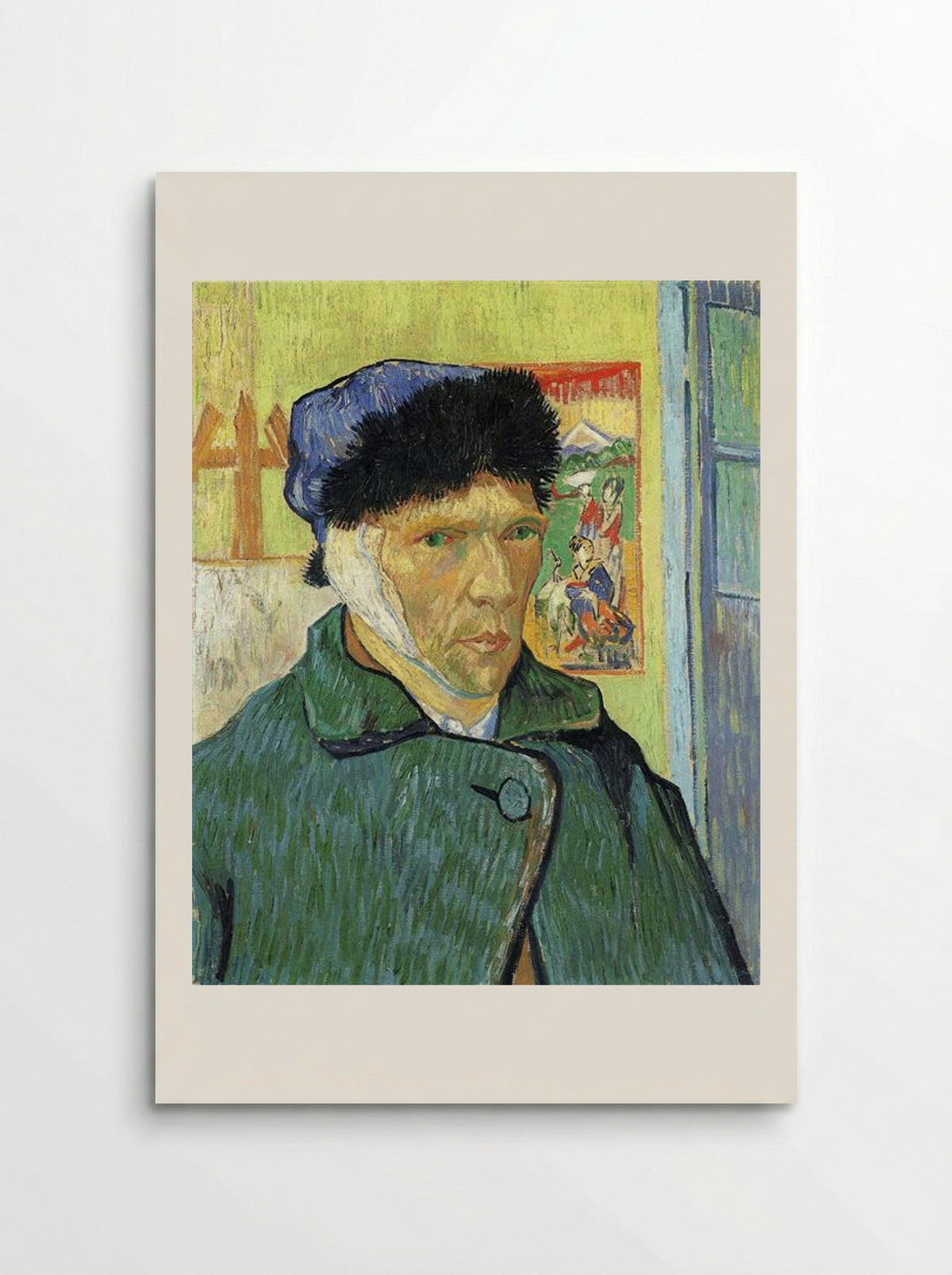 Self Portrait with Bandaged Ear - Vincent van Gogh - Poster