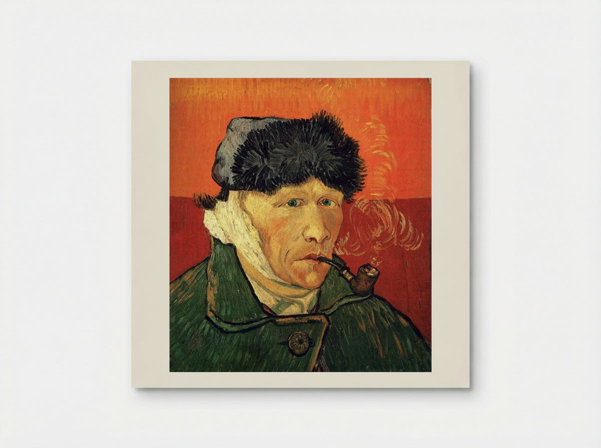 Self-Portrait with Bandaged Ear - Vincent van Gogh - Poster