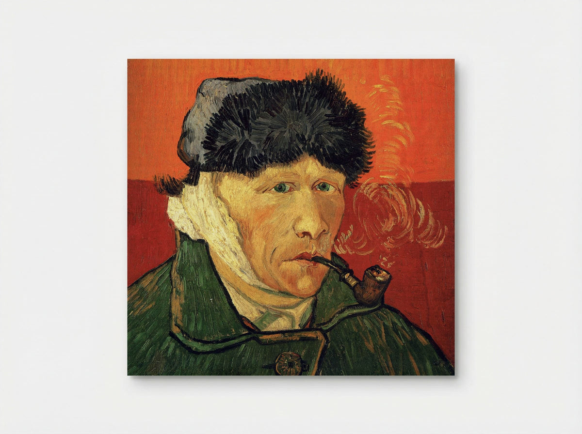 Self-Portrait with Bandaged Ear - Vincent van Gogh - Poster