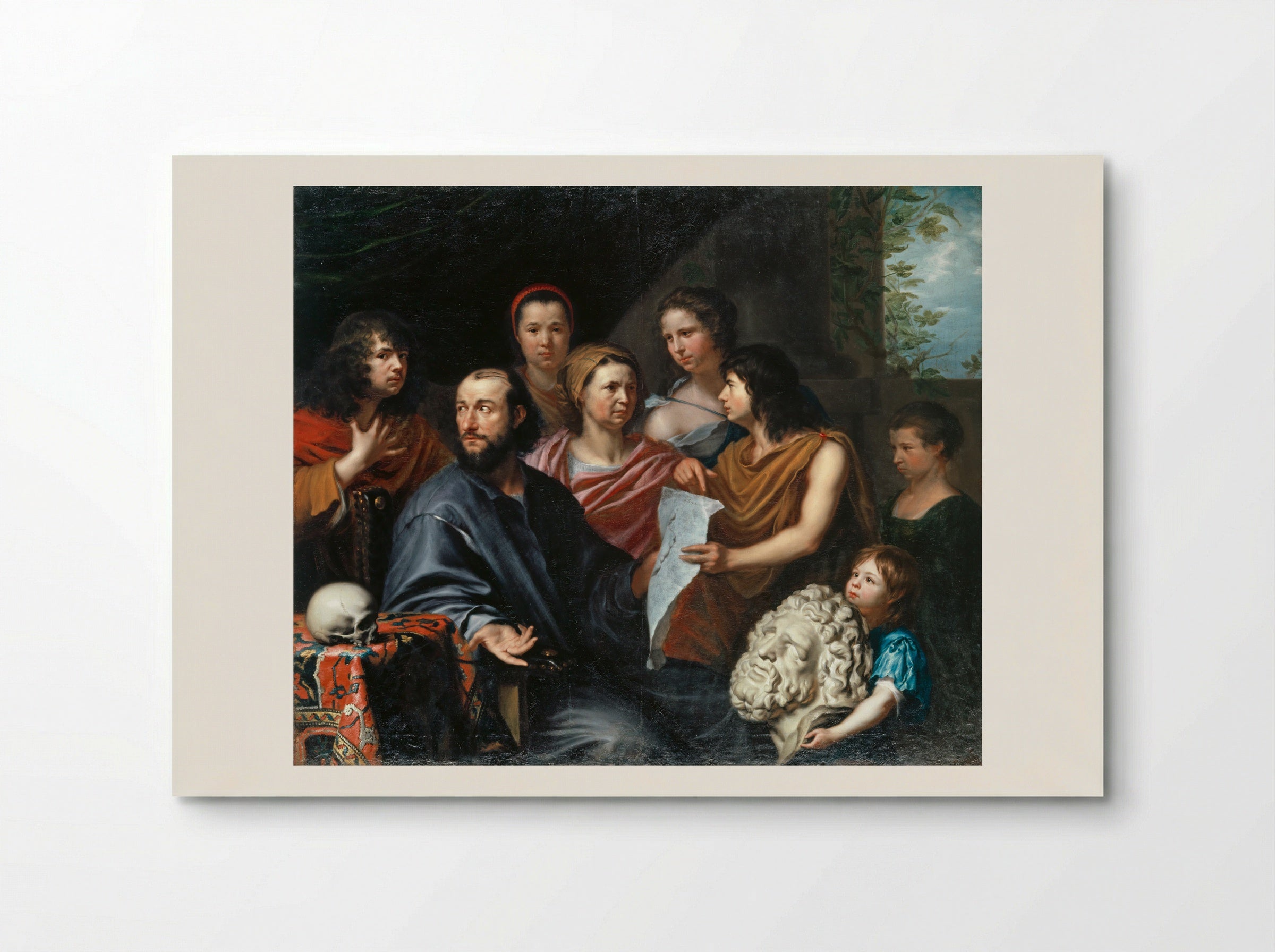 Self-Portrait with Family - Matthäus Merian (I) - Poster