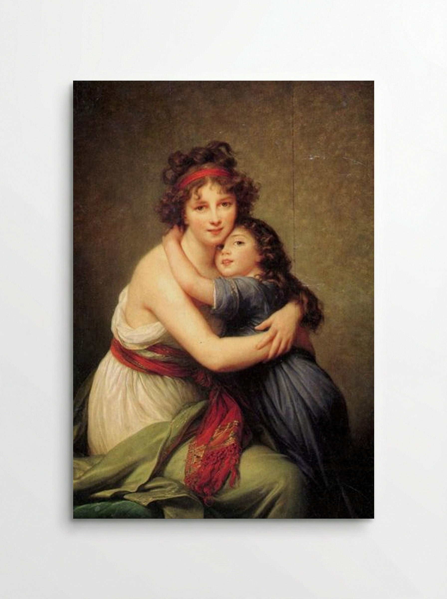 Self-Portrait with Her Daughter, Jeanne Lucie Louise - Louise Elisabeth Vigée Le Brun - Poster