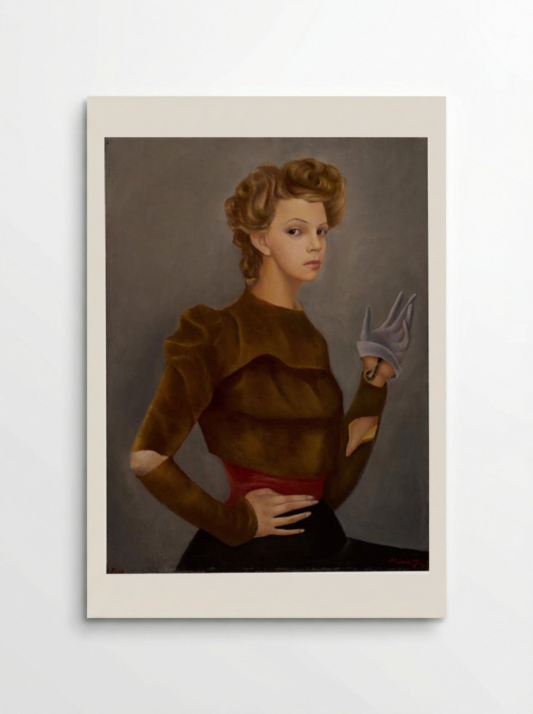 Self Portrait with Scorpion - Leonor Fini - Poster