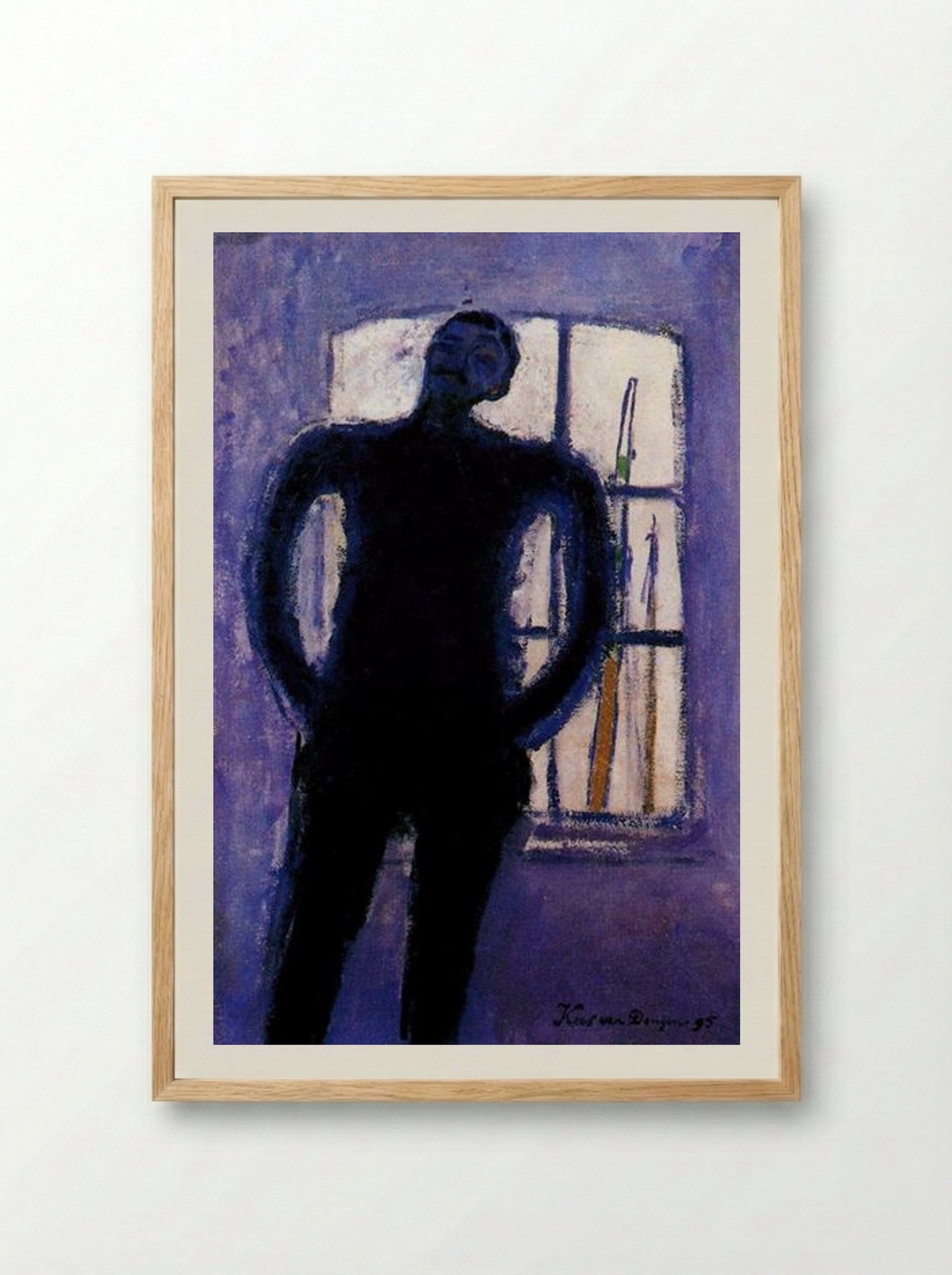 Self-Portrait - Kees van Dongen - Framed Print Wood