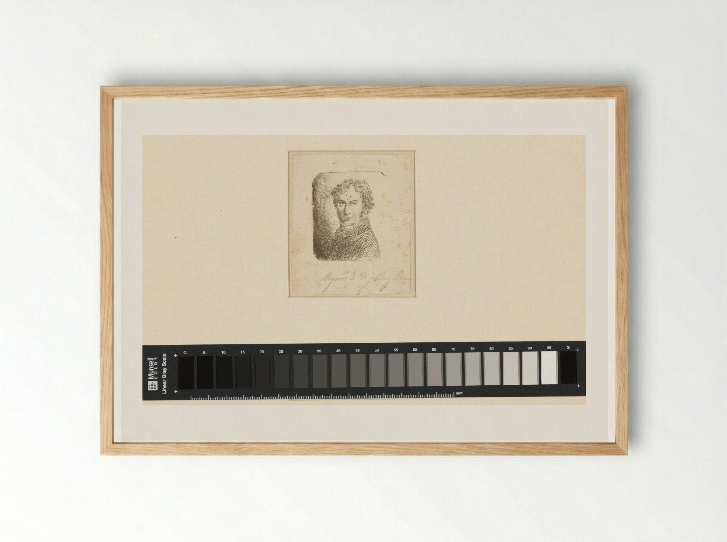 Self-Portrait - Ernst Willem Jan Bagelaar - Framed Print Wood