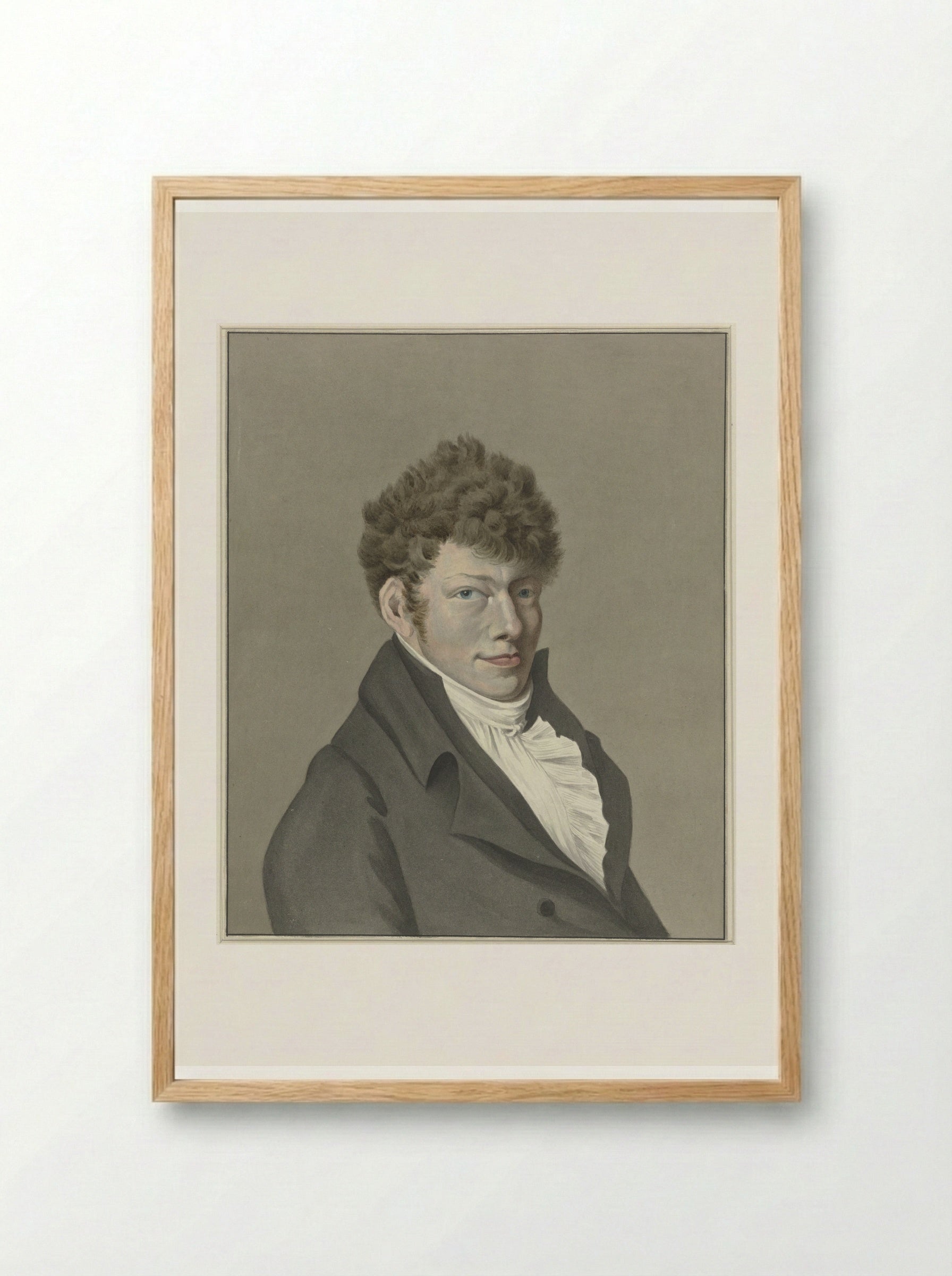 Self-Portrait - Wouter Johannes van Troostwijk - Framed Print Wood