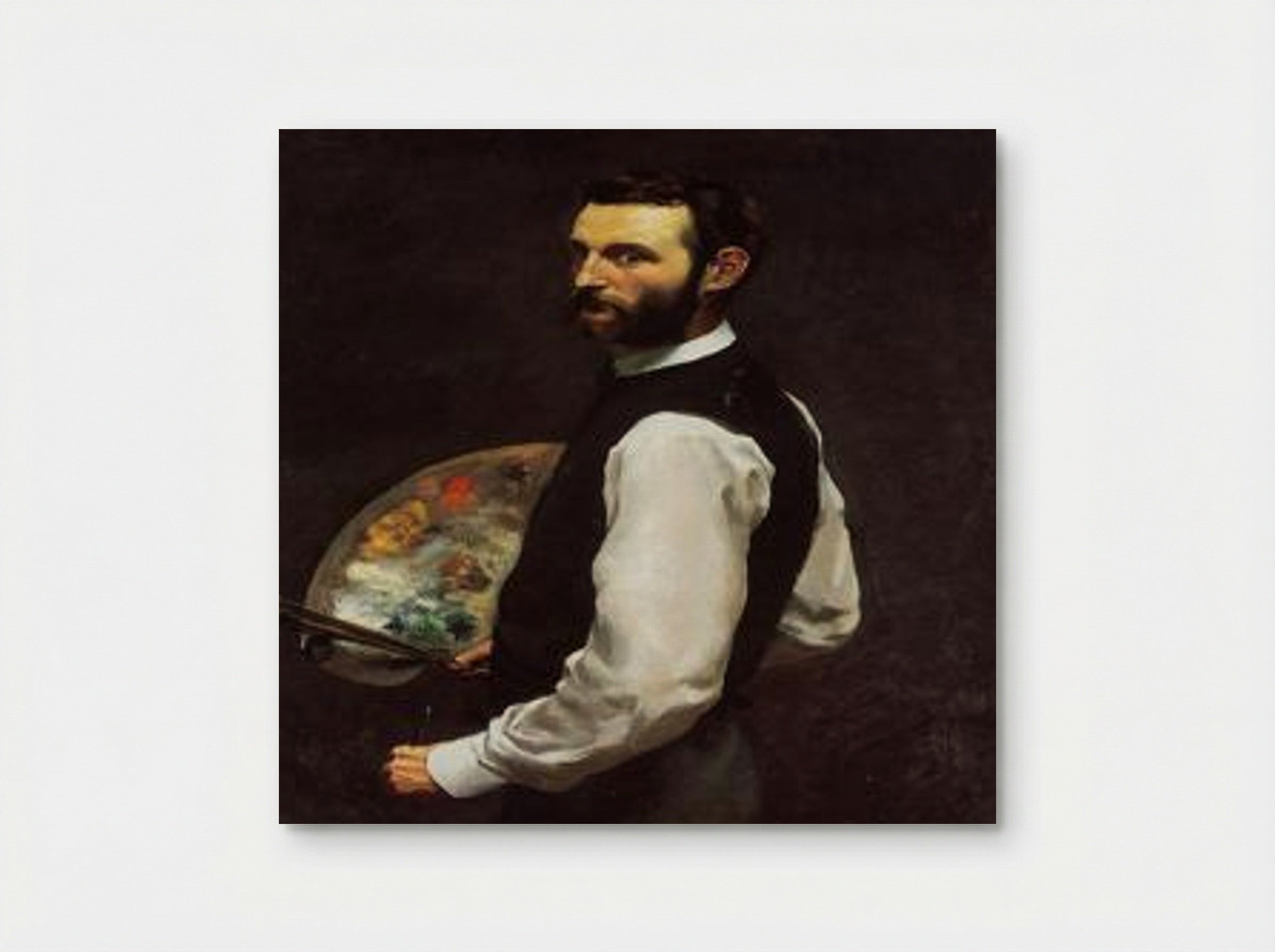 Self-Portrait - Frederic Bazille - Poster
