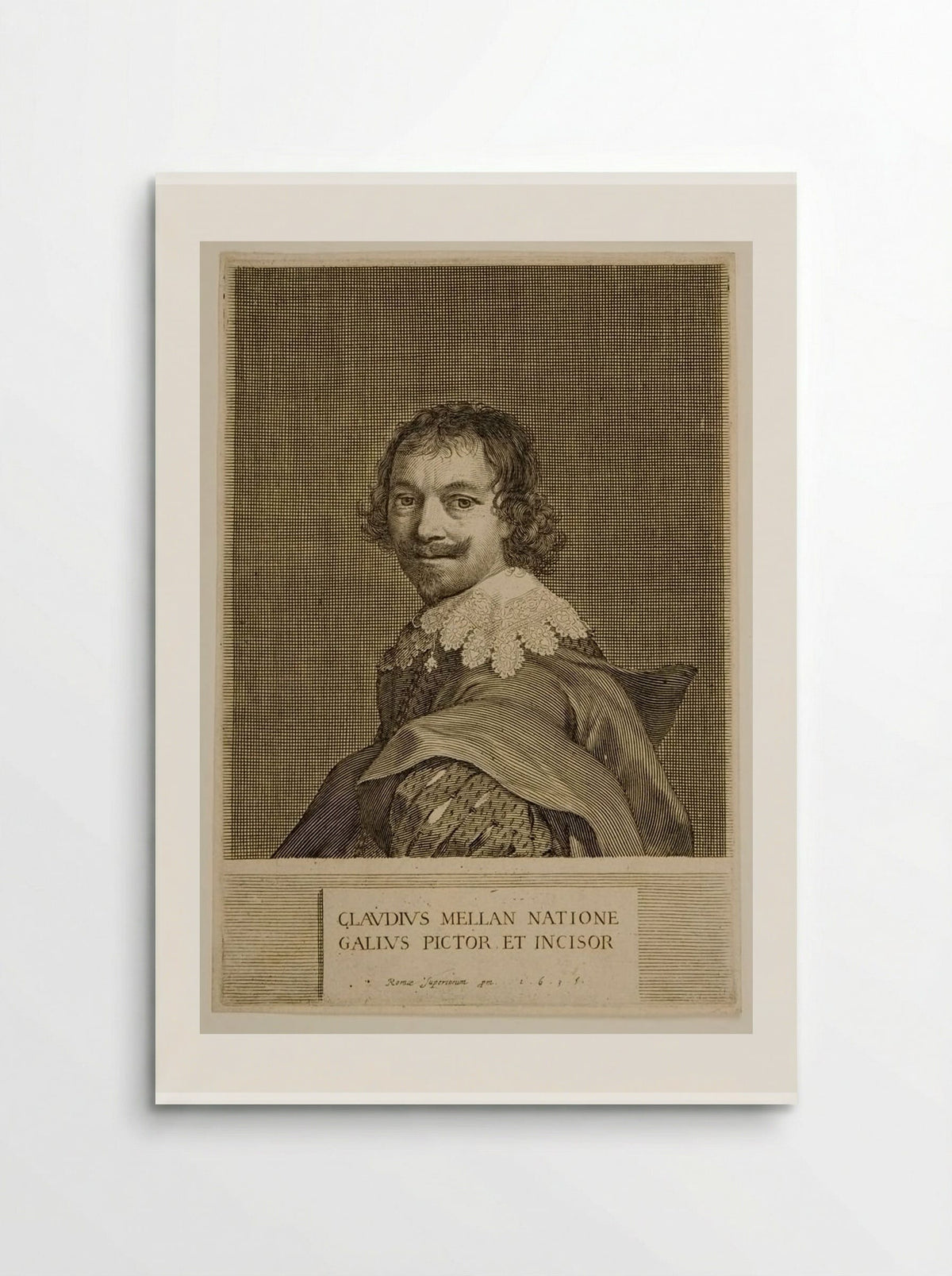 Self-Portrait - Claude Mellan - Poster