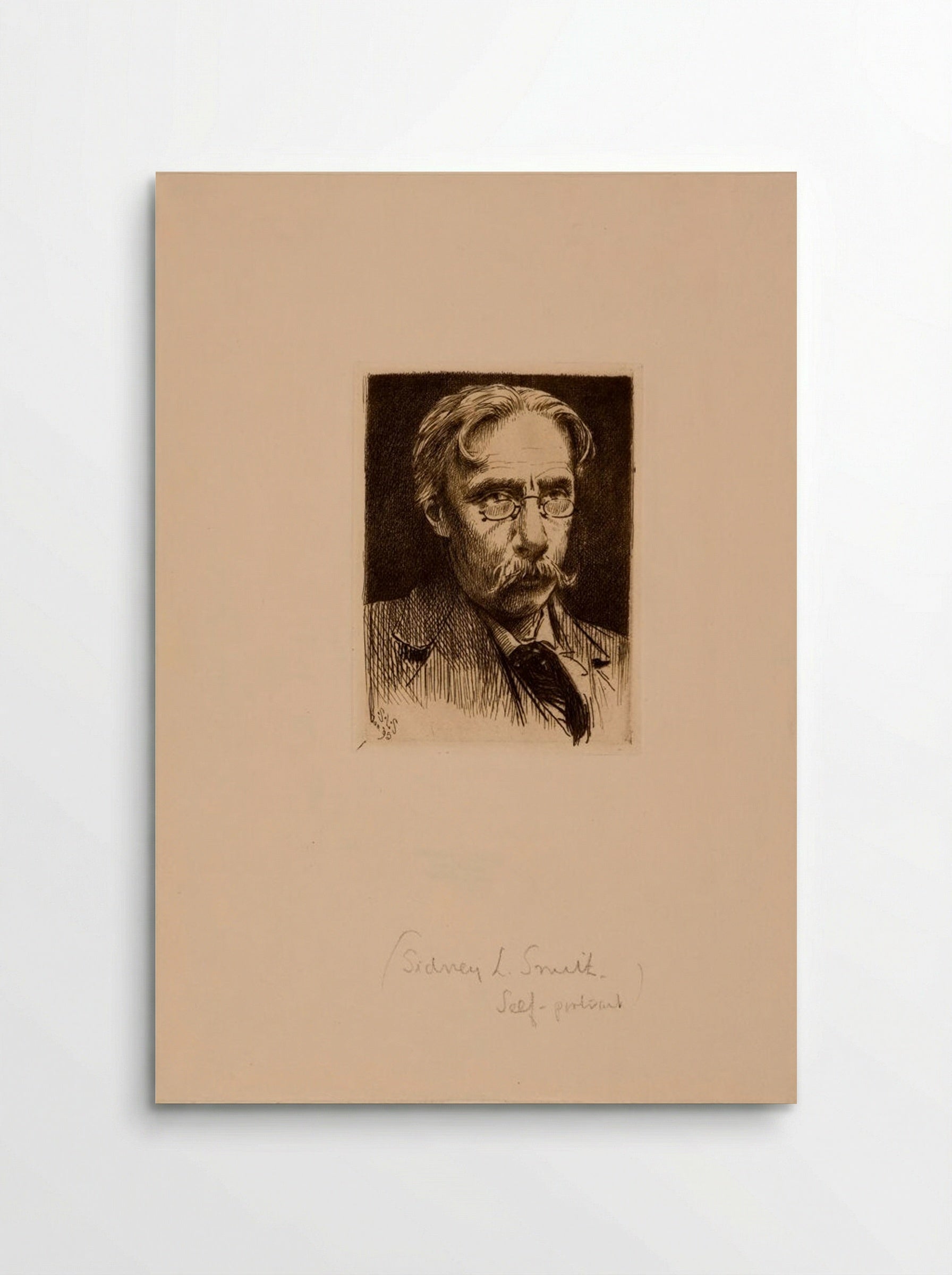 Self-Portrait - Sidney L. Smith - Poster