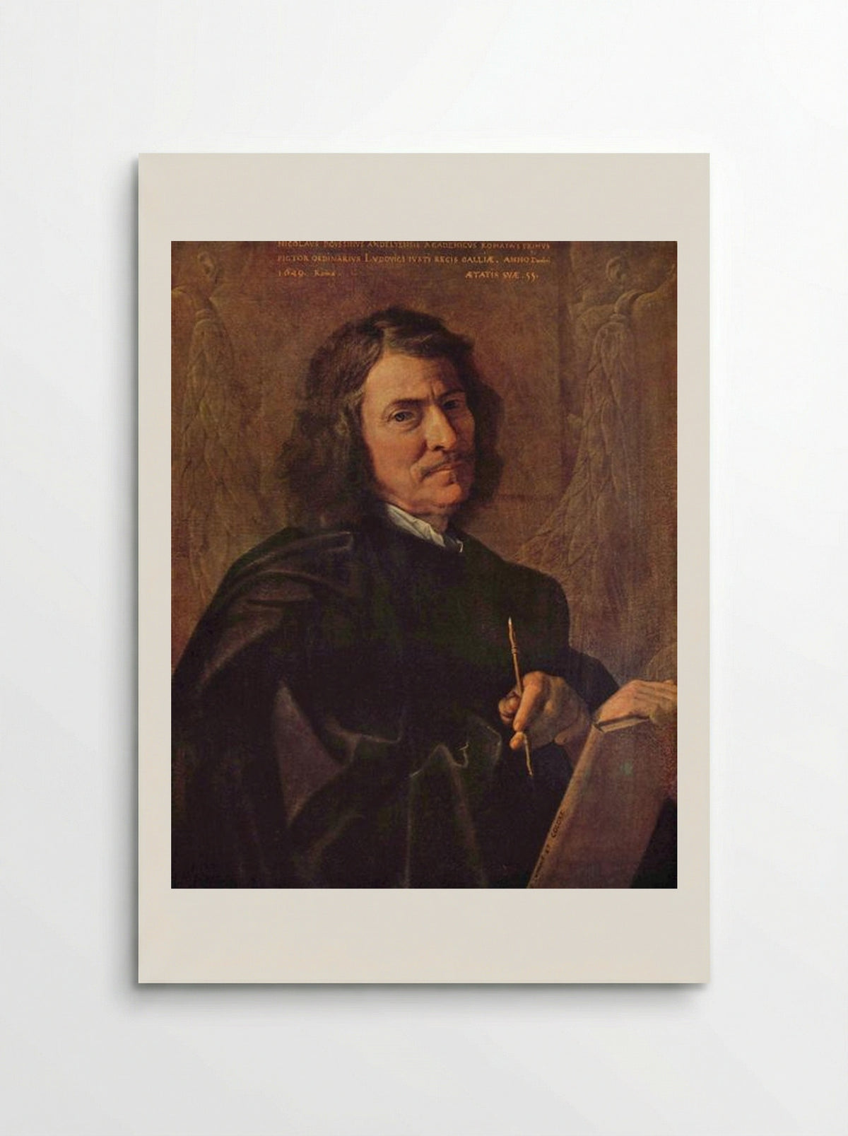 Self Portrait - Nicolas Poussin - Poster