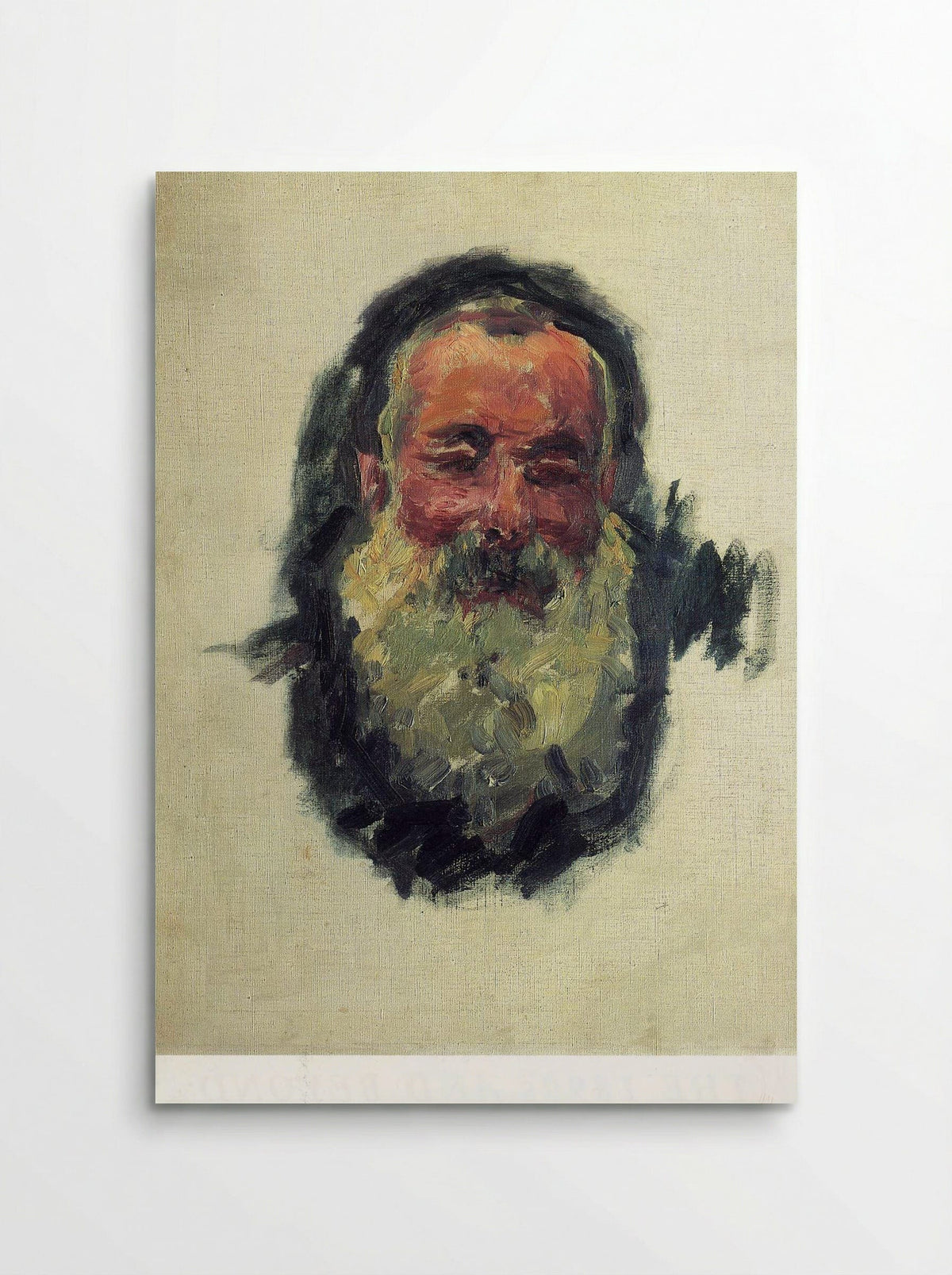 Self-Portrait - Claude Monet - Poster